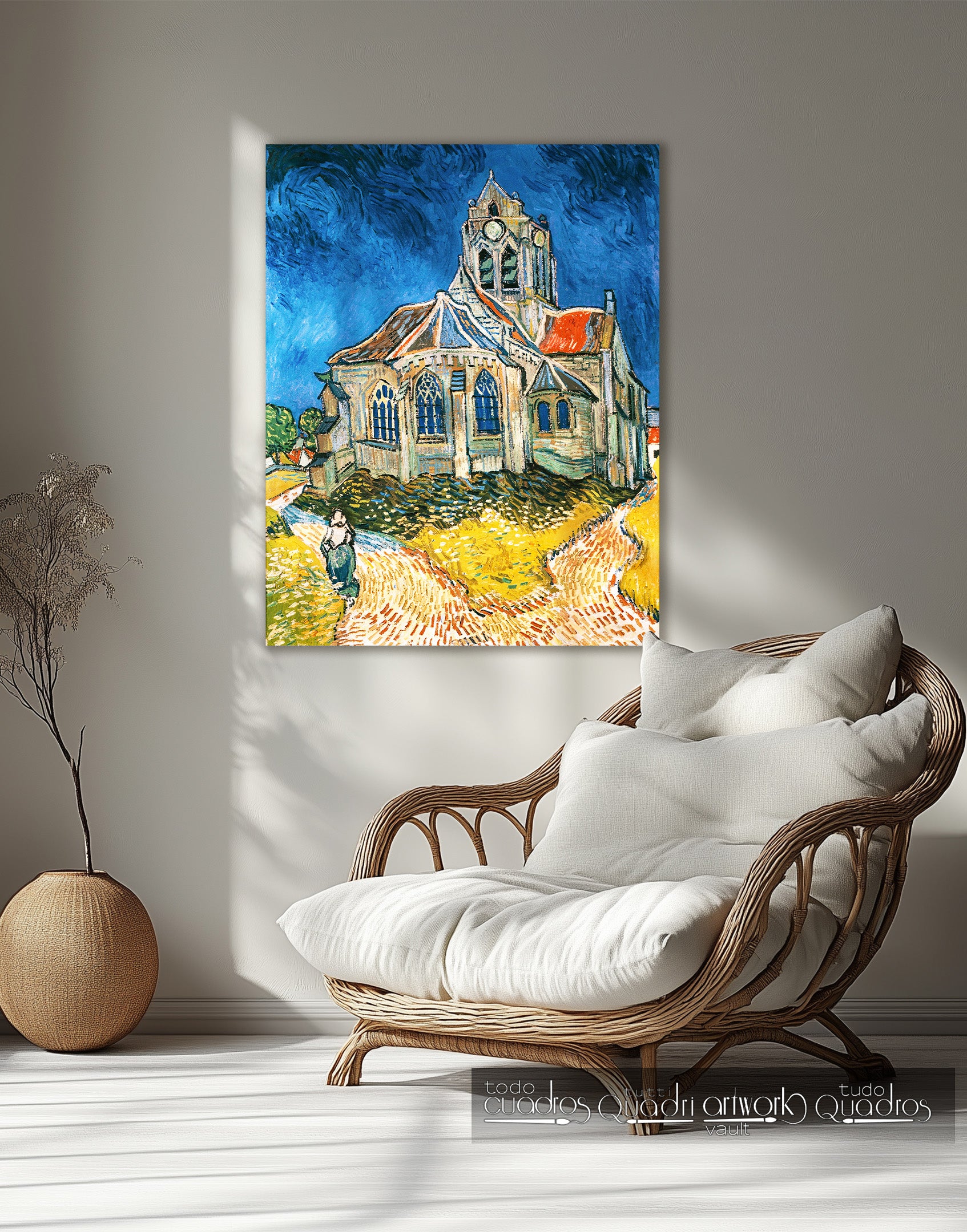 L'Église d'Auvers-sur-Oise, Van Gogh