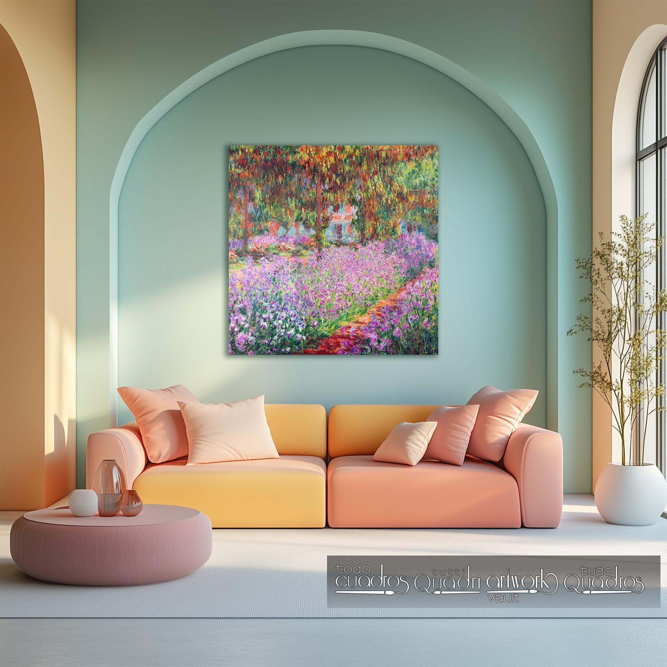 Le Jardin de l'artiste à Giverny, Monet