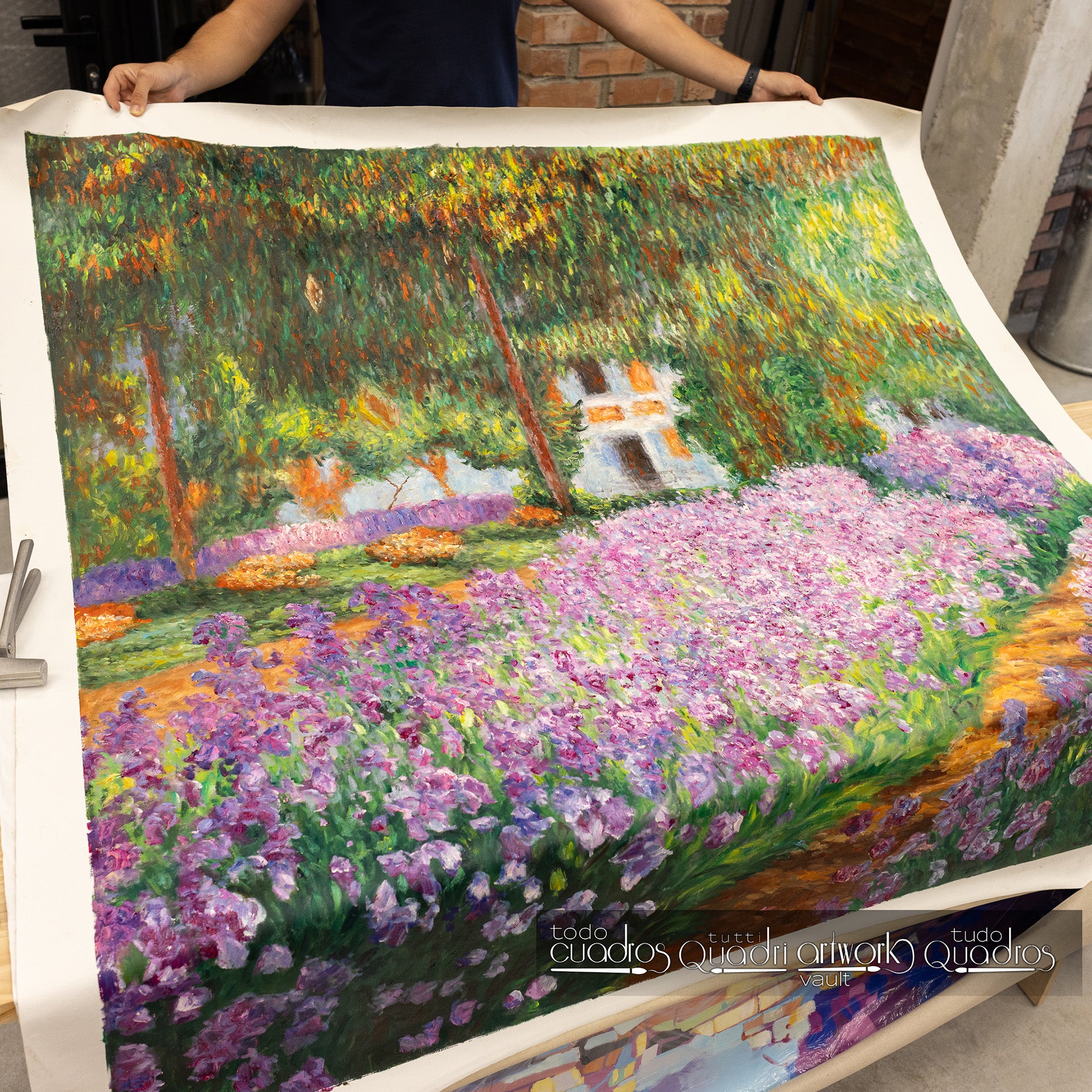 Le Jardin de l'artiste à Giverny, Monet
