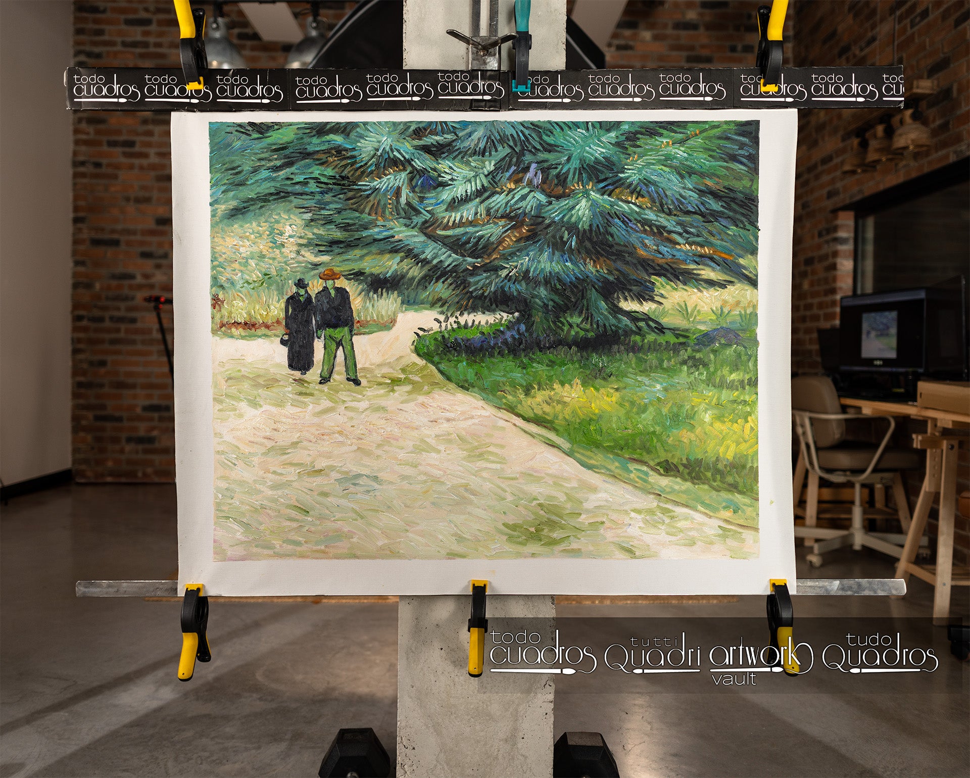 Le Jardin du poète, Van Gogh