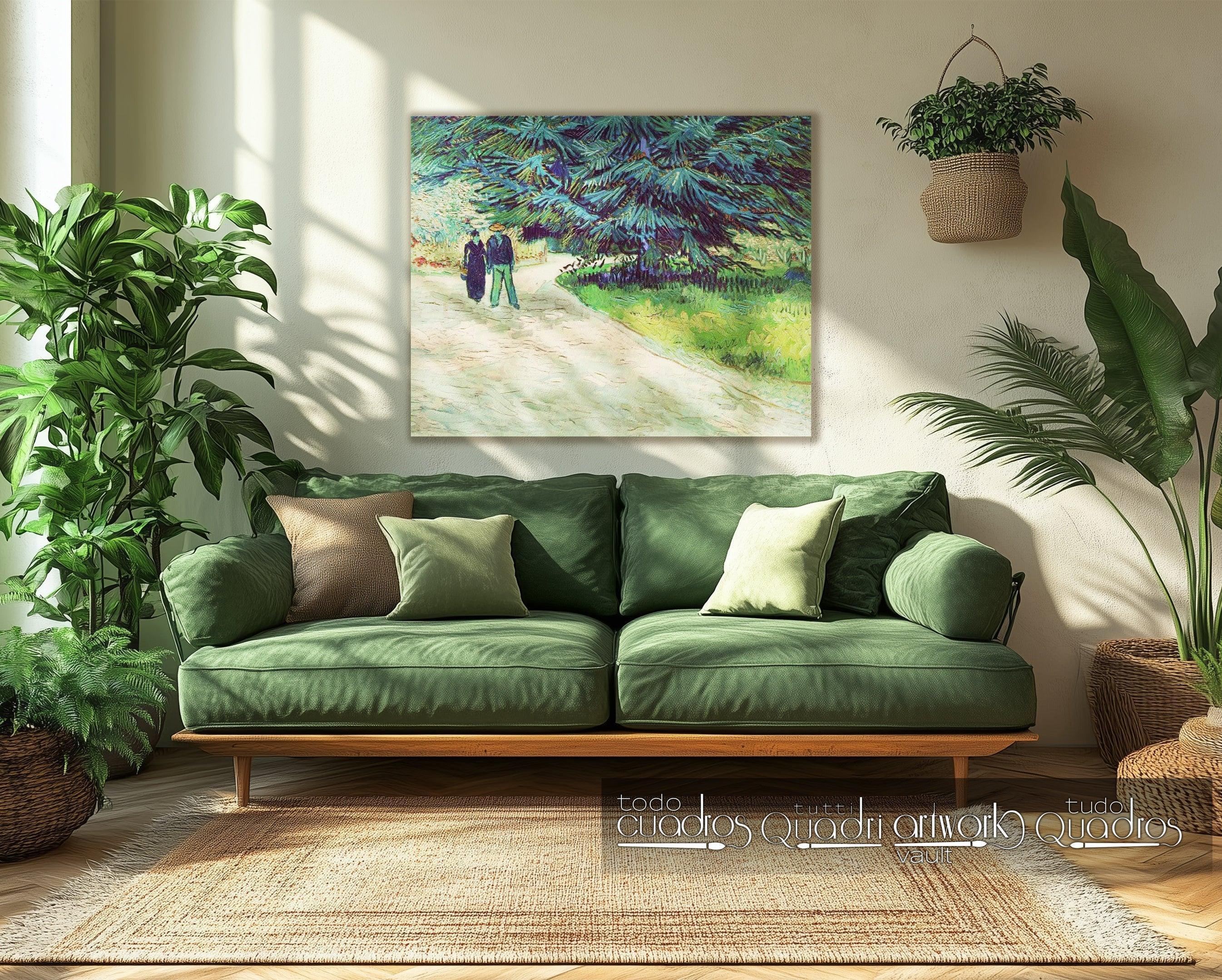 Le Jardin du poète, Van Gogh