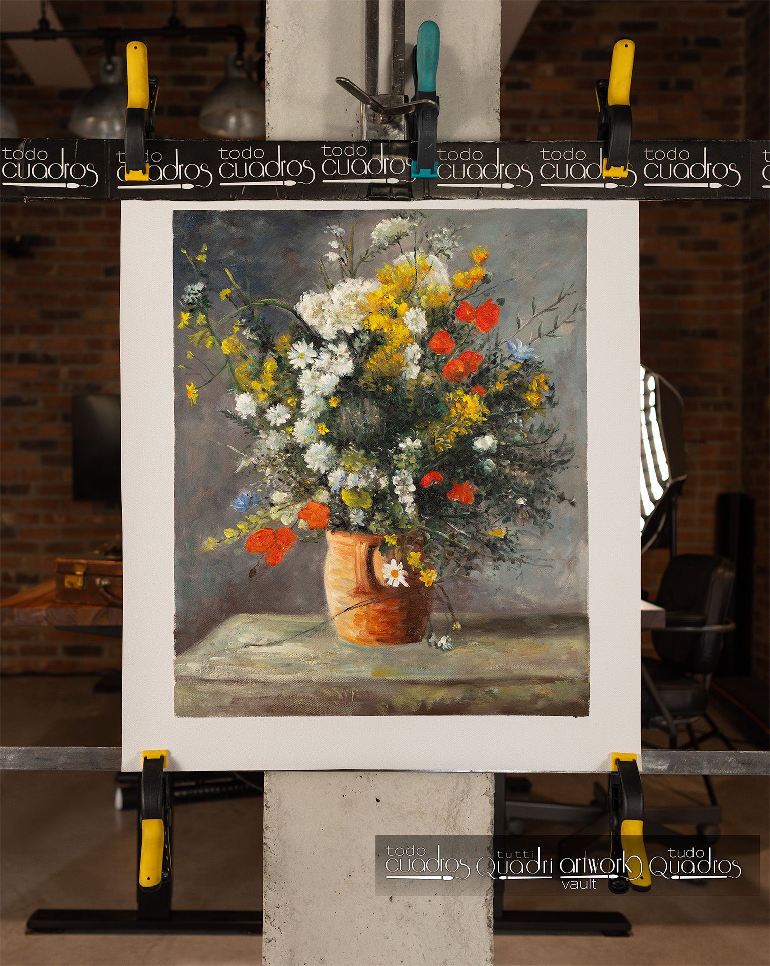 Vase de fleurs, Renoir