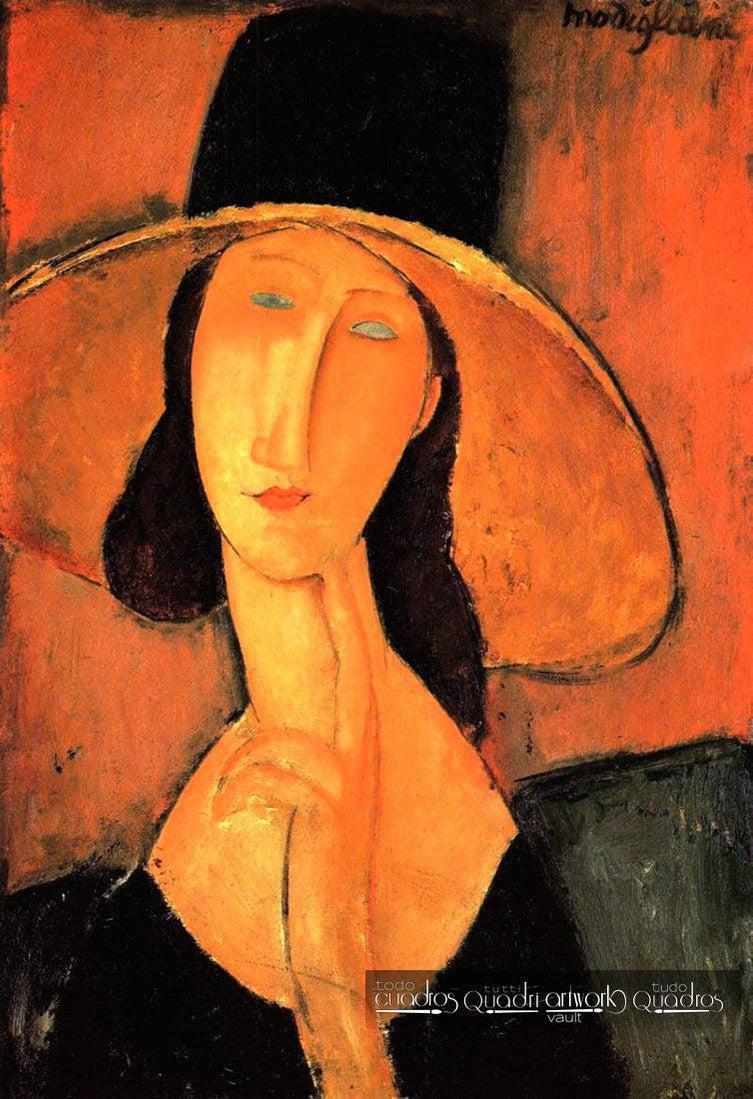 Jeanne Hébuterne avec chapeau, Modigliani