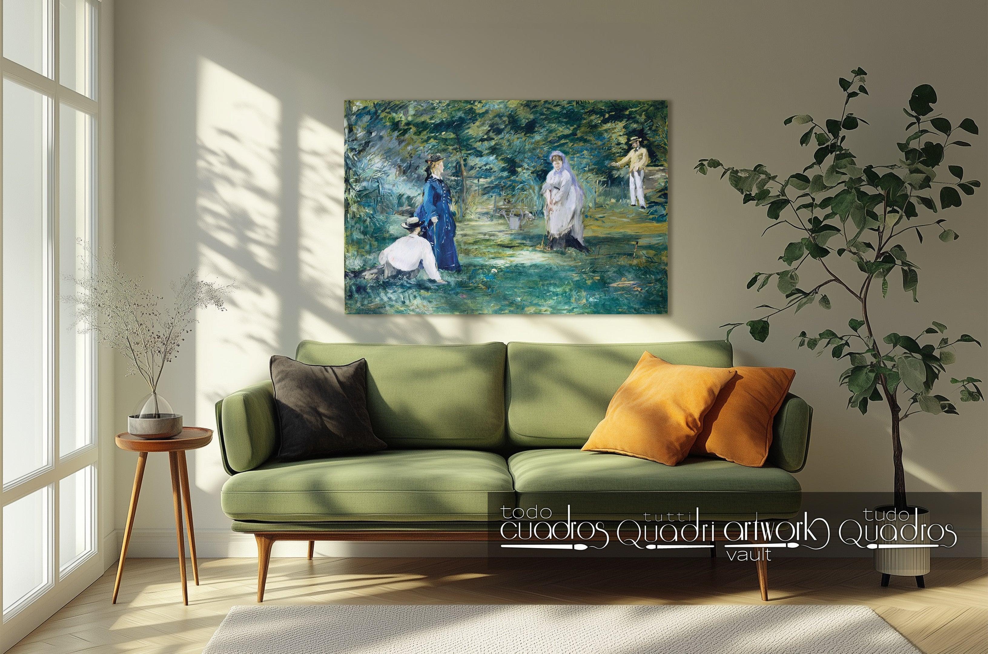 La Partie de croquet, Manet