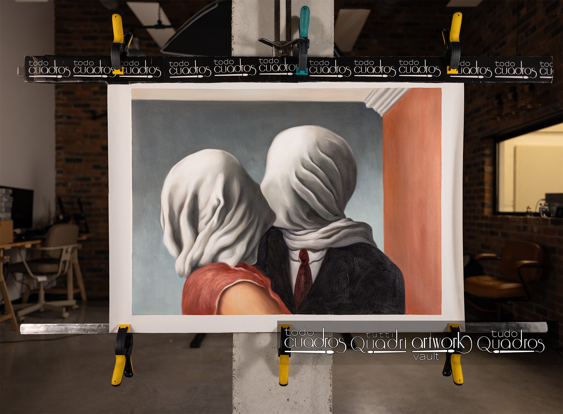 Les Amants, Magritte
