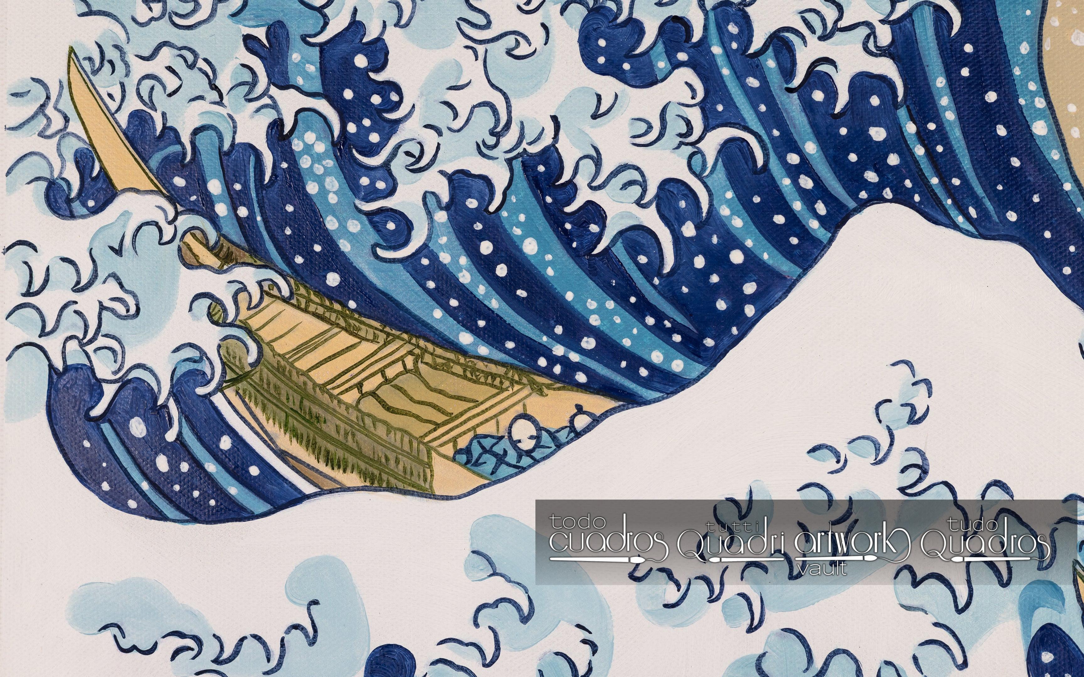 La Grande Vague de Kanagawa, Hokusai