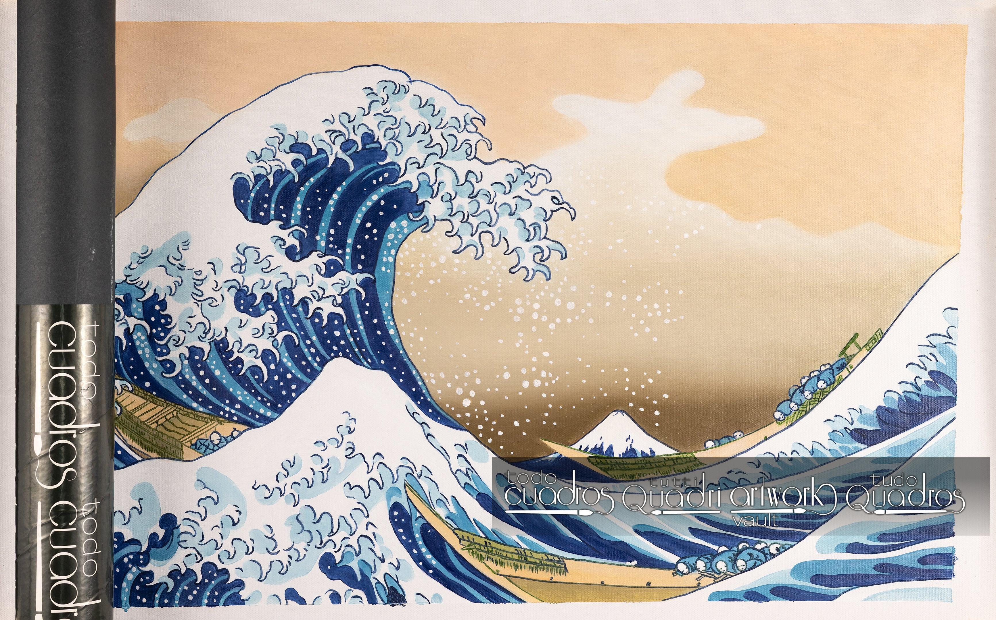 La Grande Vague de Kanagawa, Hokusai