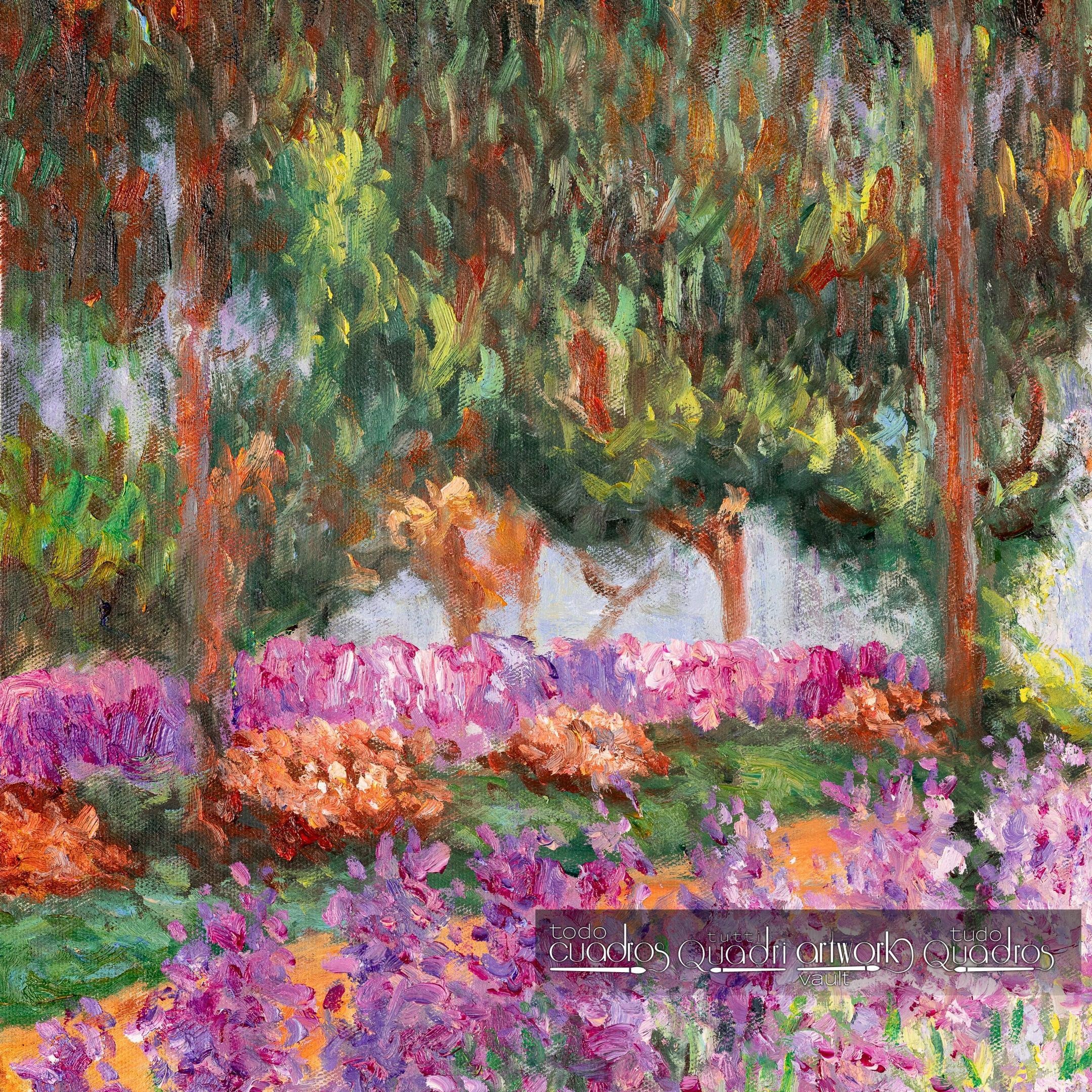 Le Jardin de l'artiste à Giverny, Monet