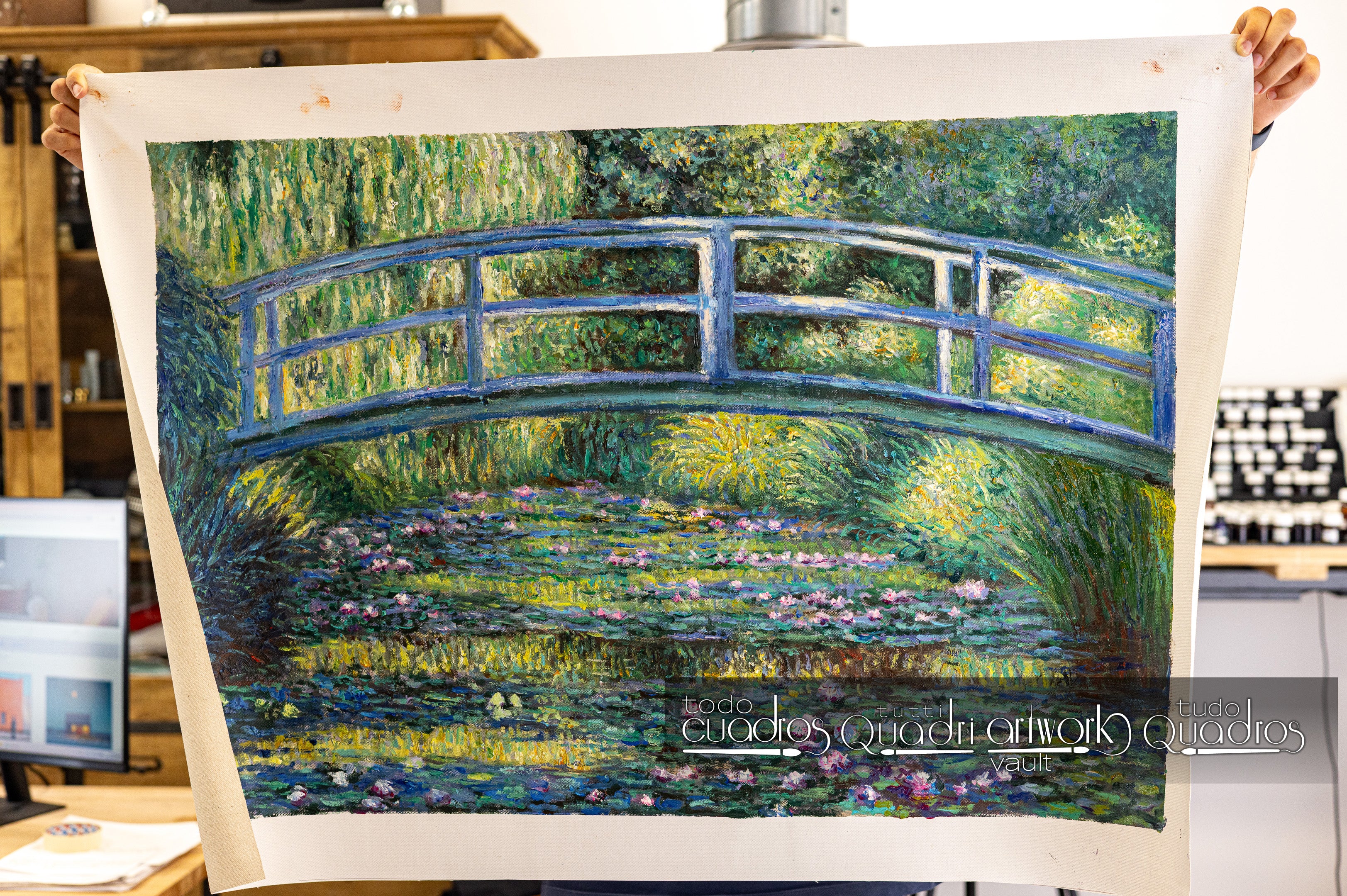 Le Pont Japonais, Monet