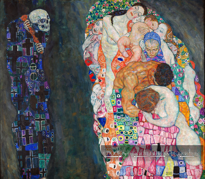 La Vie et la Mort, Klimt