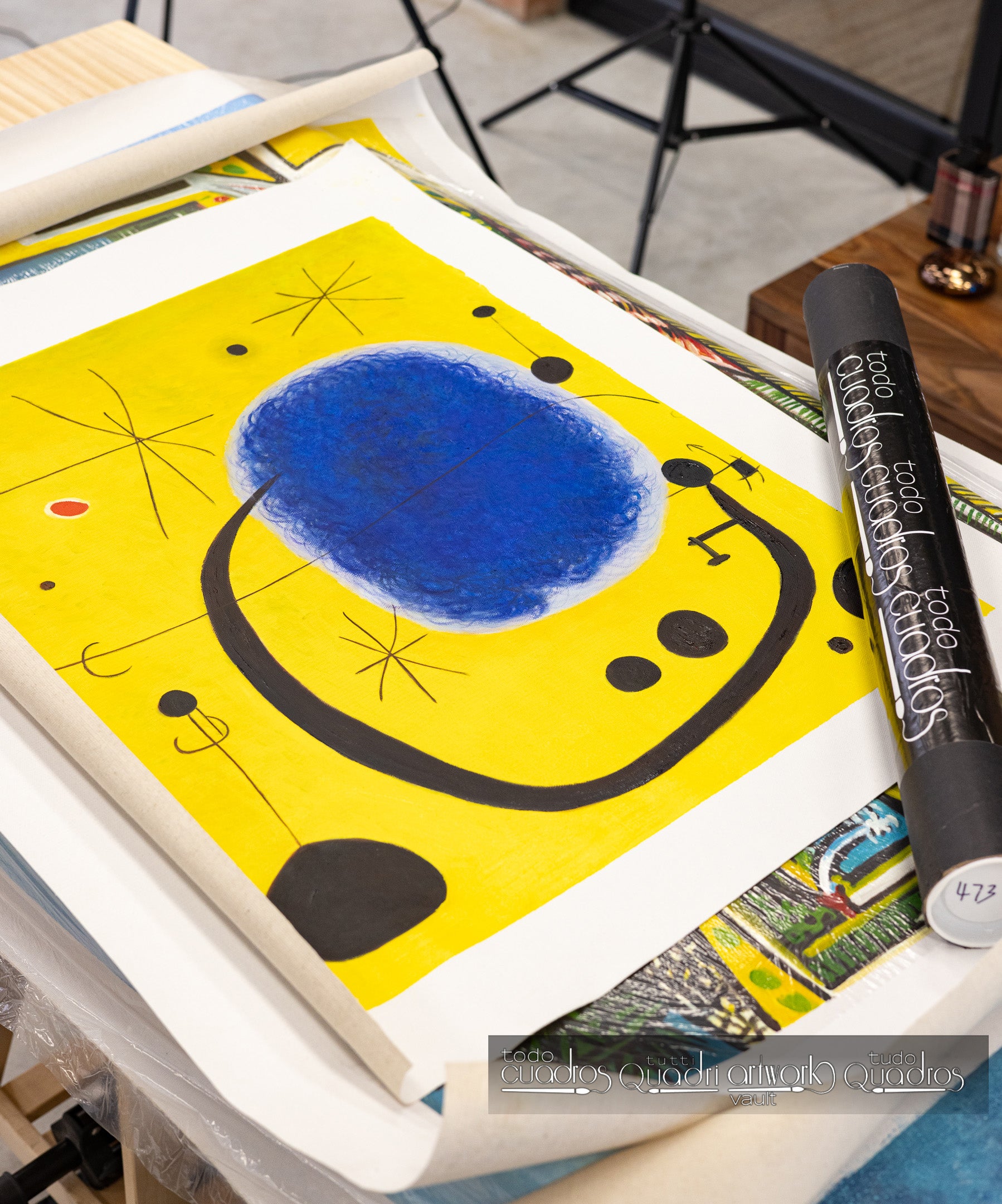 L'Or de l'azur, Miró