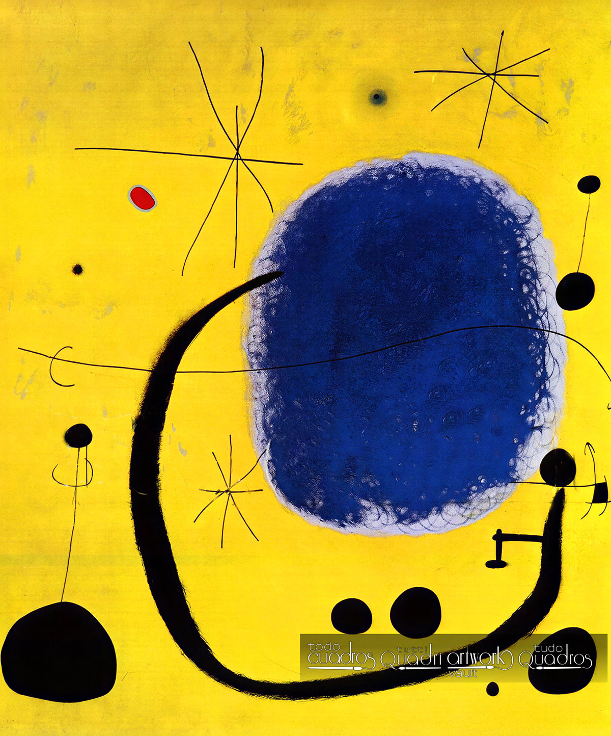 L'Or de l'azur, Miró