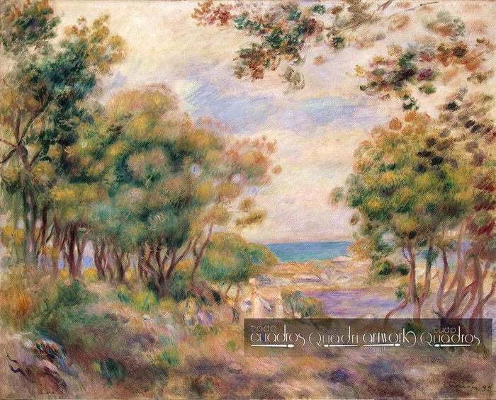 Paysage à Beaulieu, Renoir