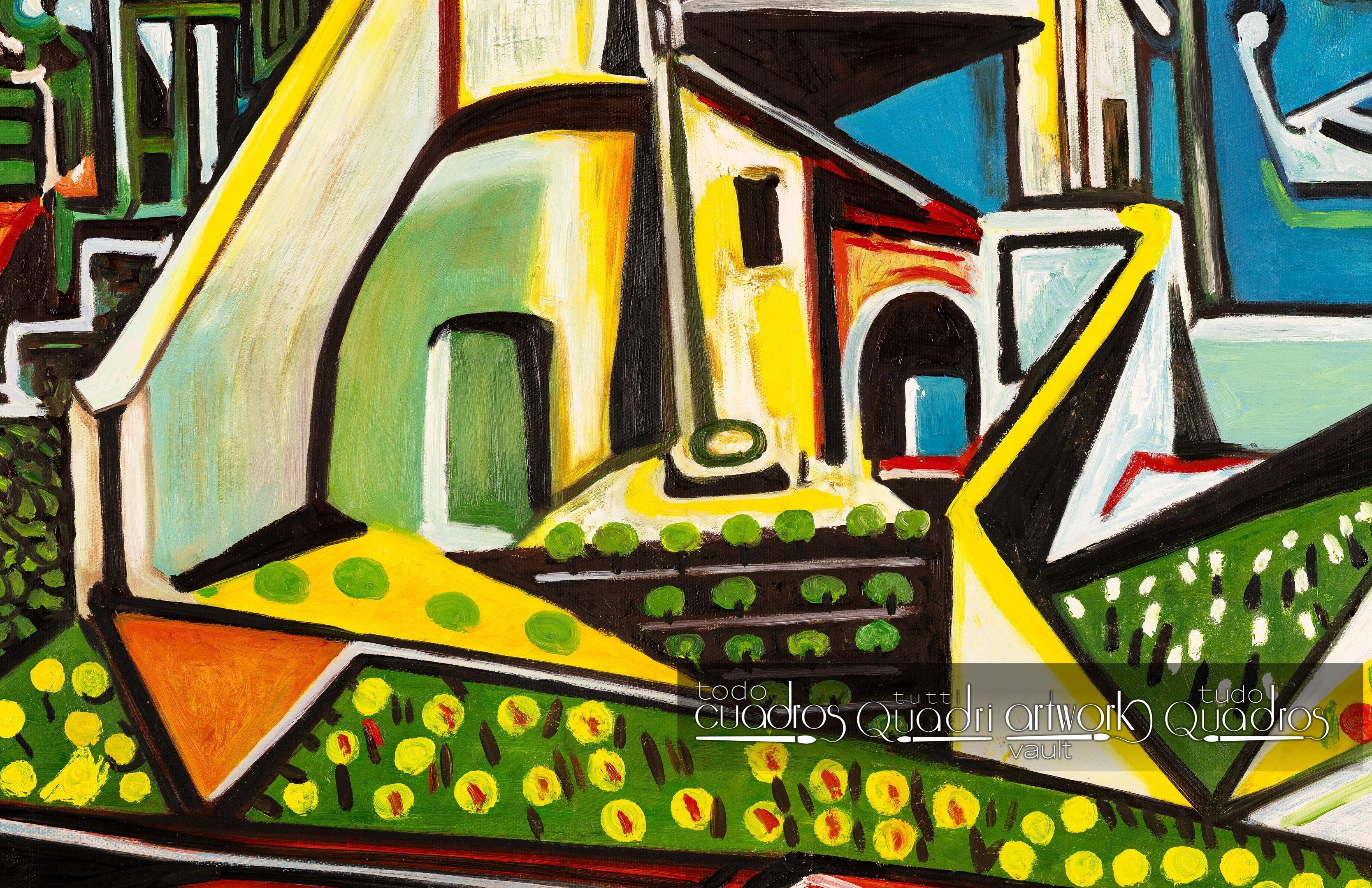 Paysage méditerranéen, Picasso