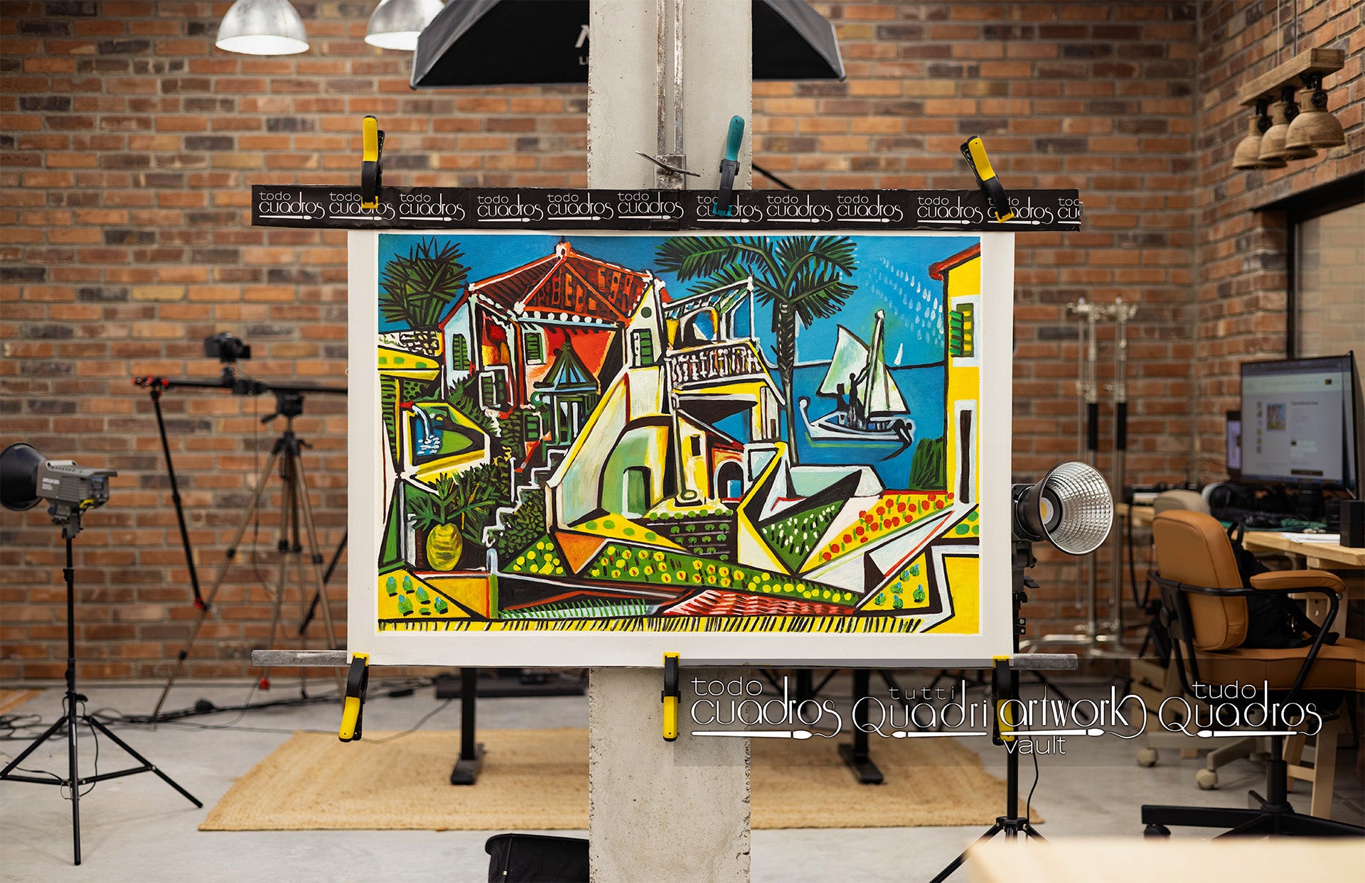 Paysage méditerranéen, Picasso