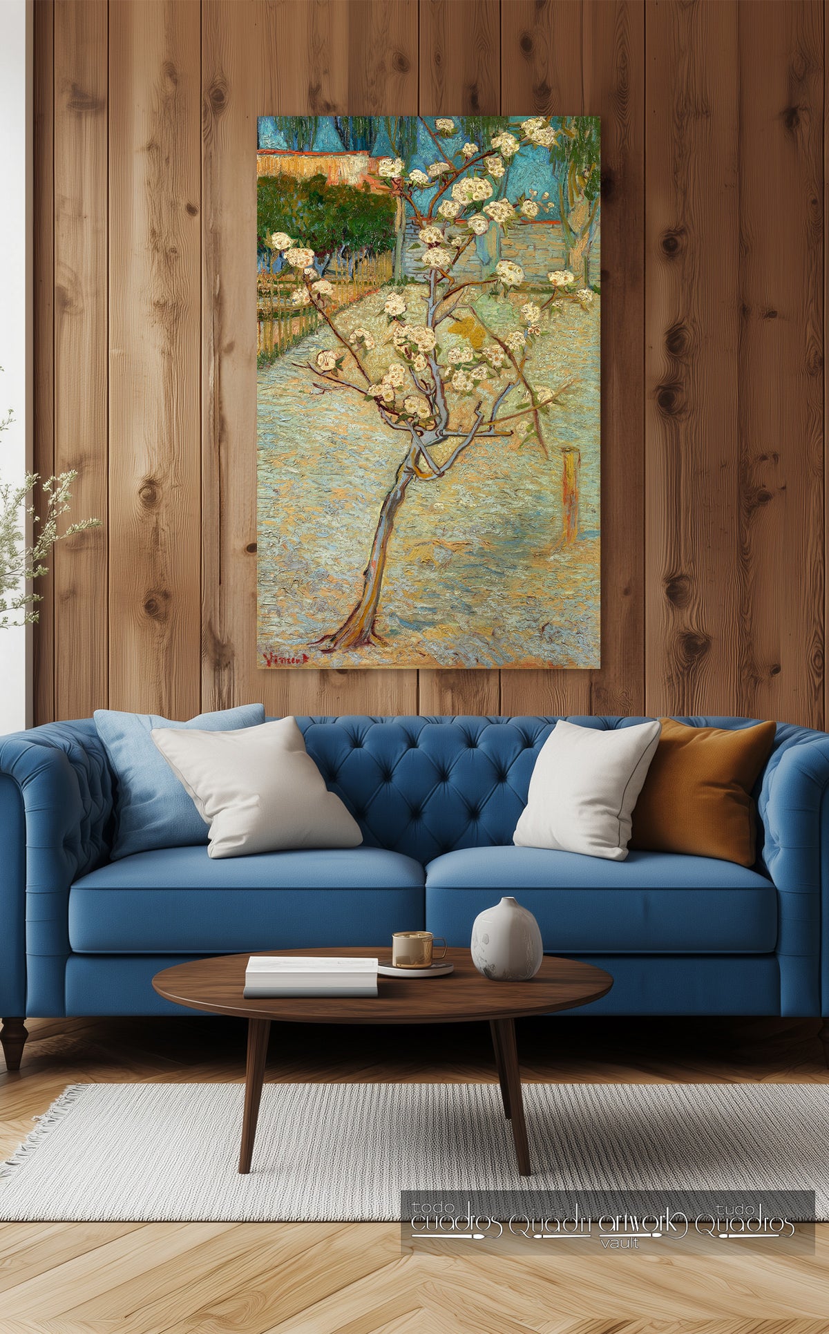 Petit poirier en fleurs, Van Gogh