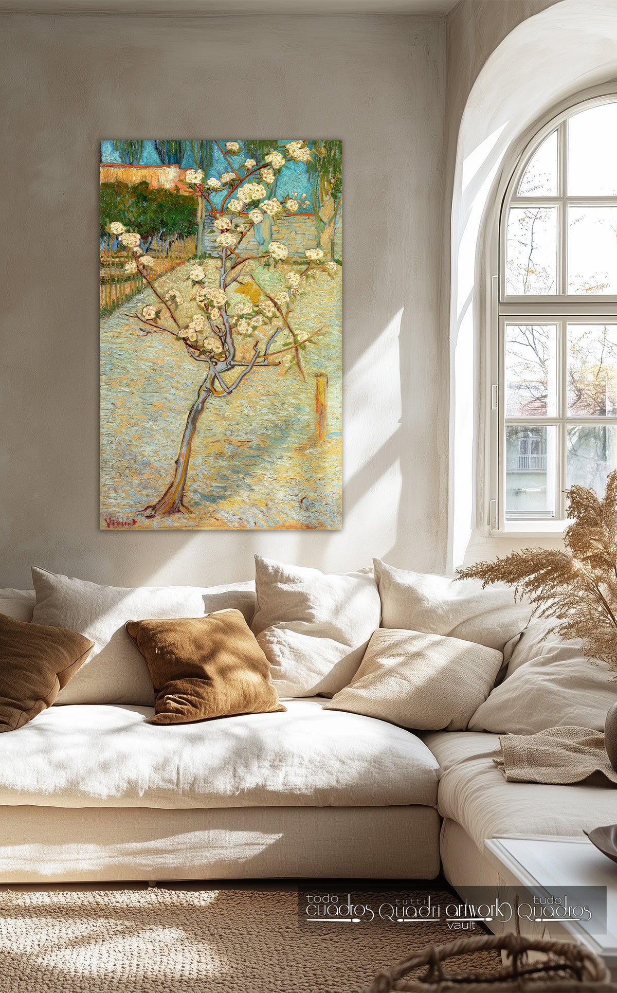 Petit poirier en fleurs, Van Gogh