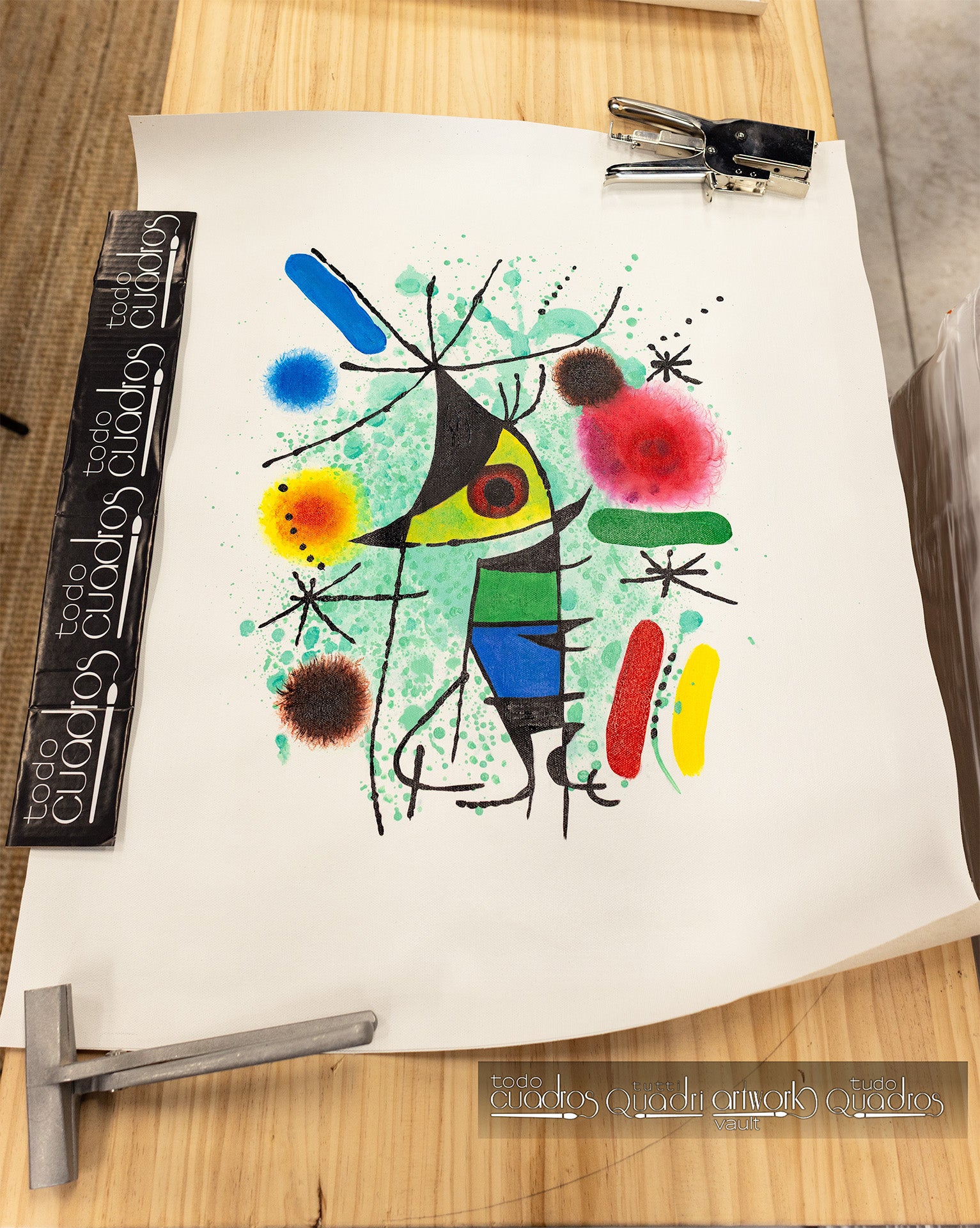 Le poisson chantant, Miró