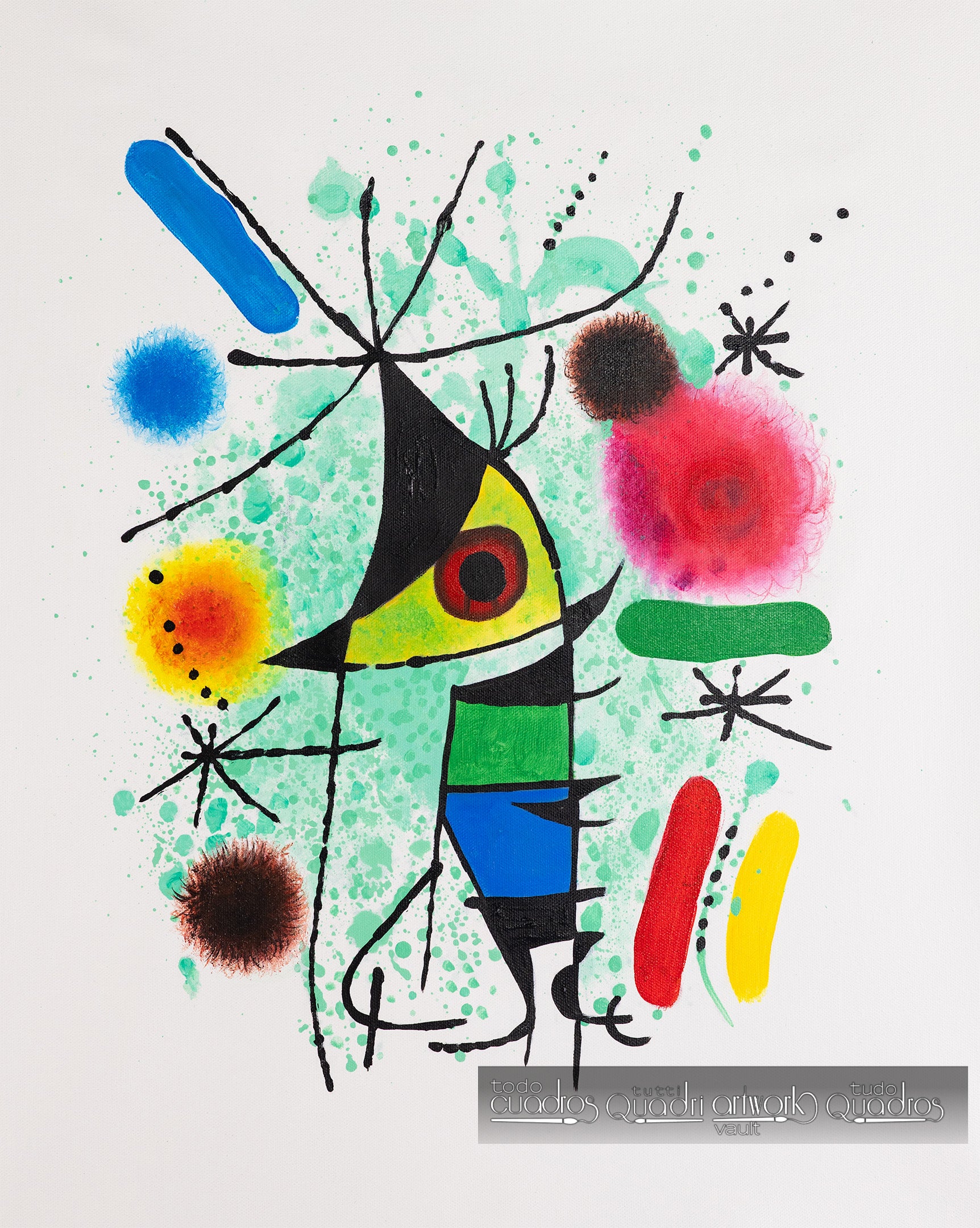 Le poisson chantant, Miró