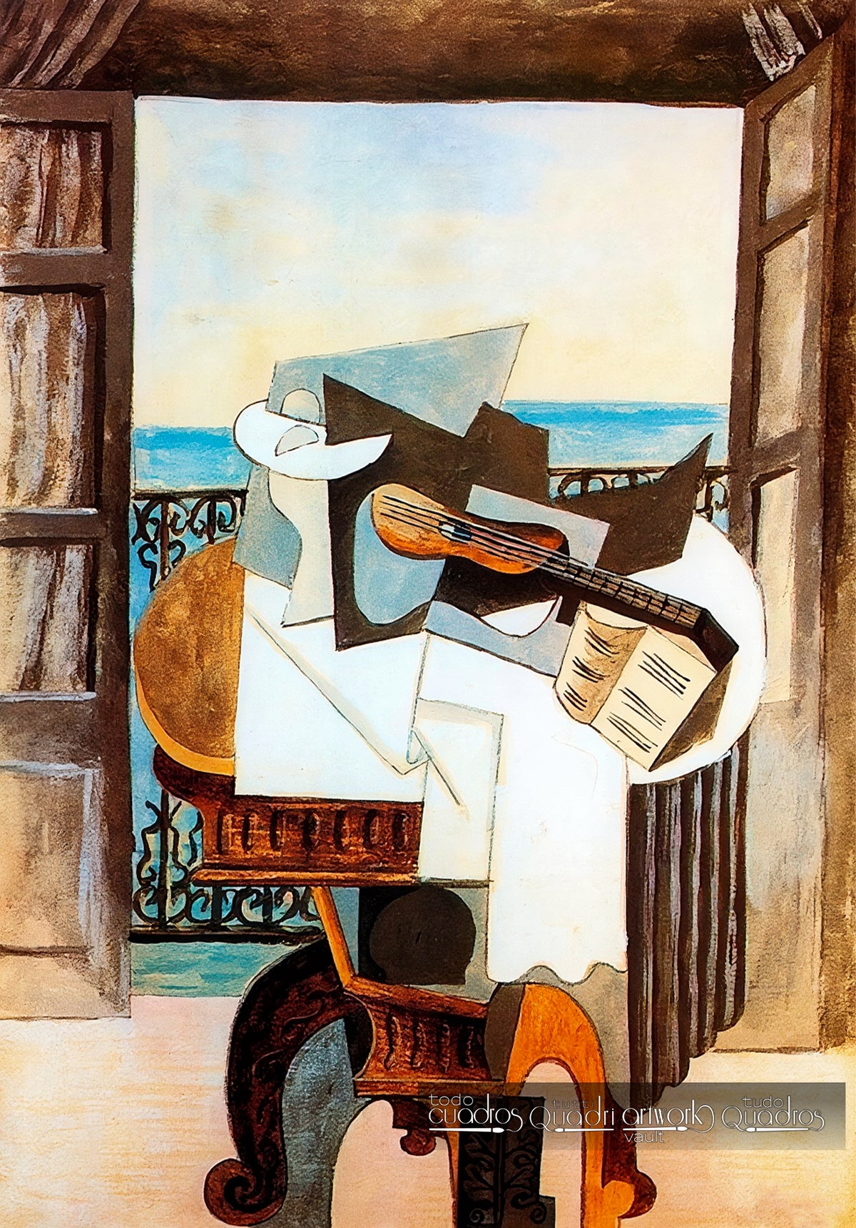 Table devant la fenêtre, Picasso