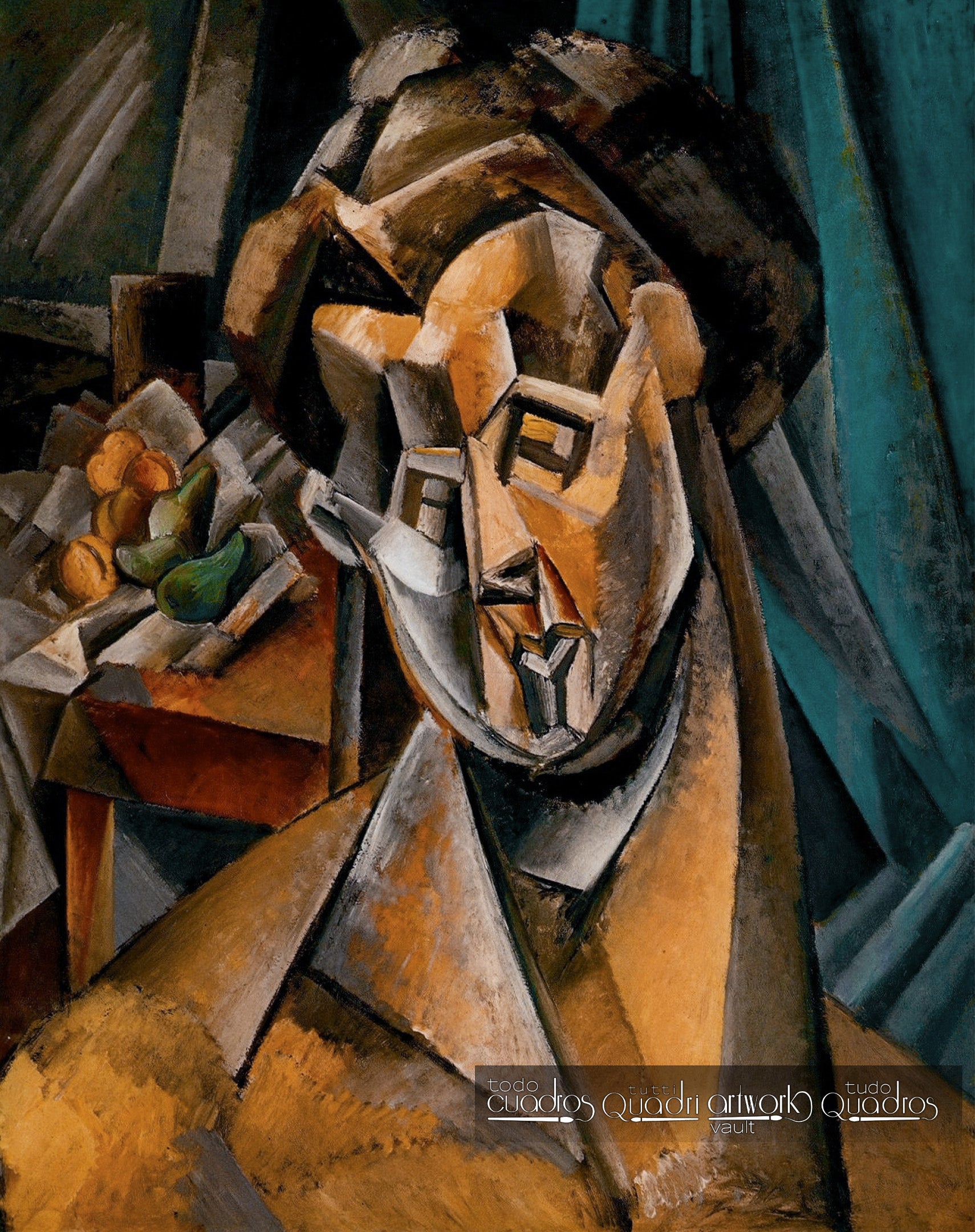 Femme aux poires, Picasso