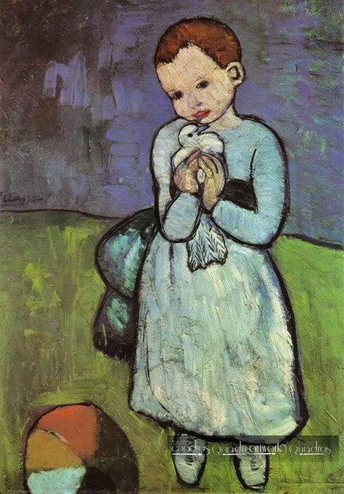 Enfant à la colombe, Picasso
