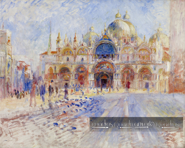 La place Saint-Marc, Renoir