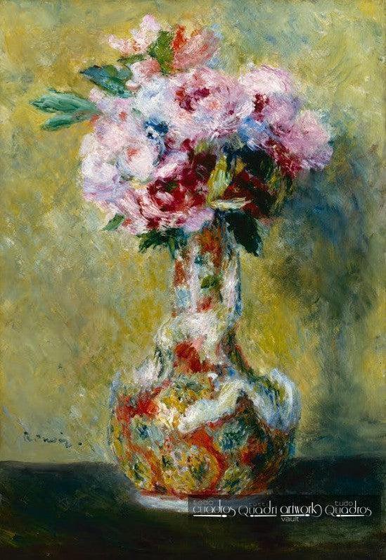 Bouquet dans un vase, Renoir
