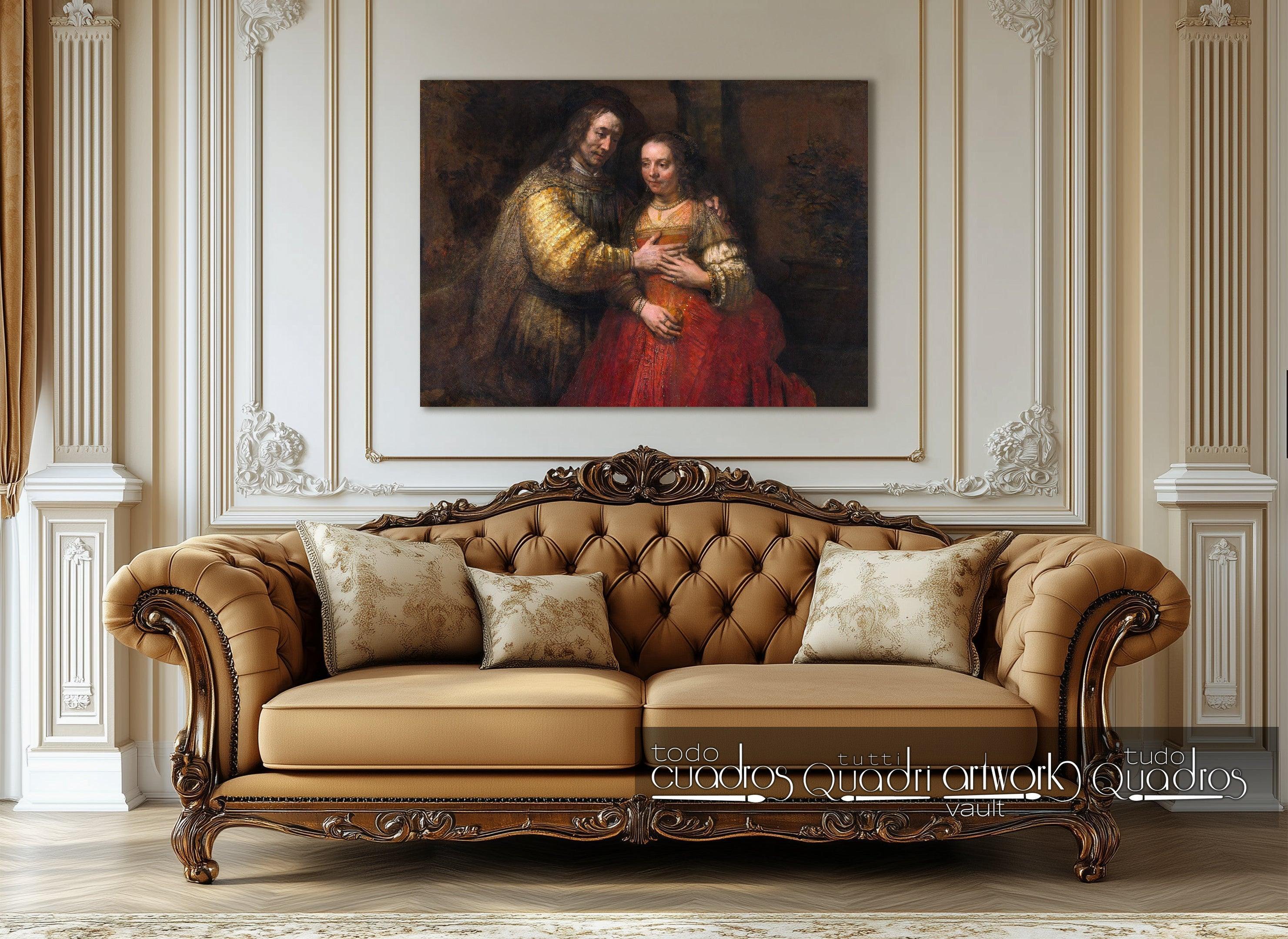 La Fiancée juive, Rembrandt