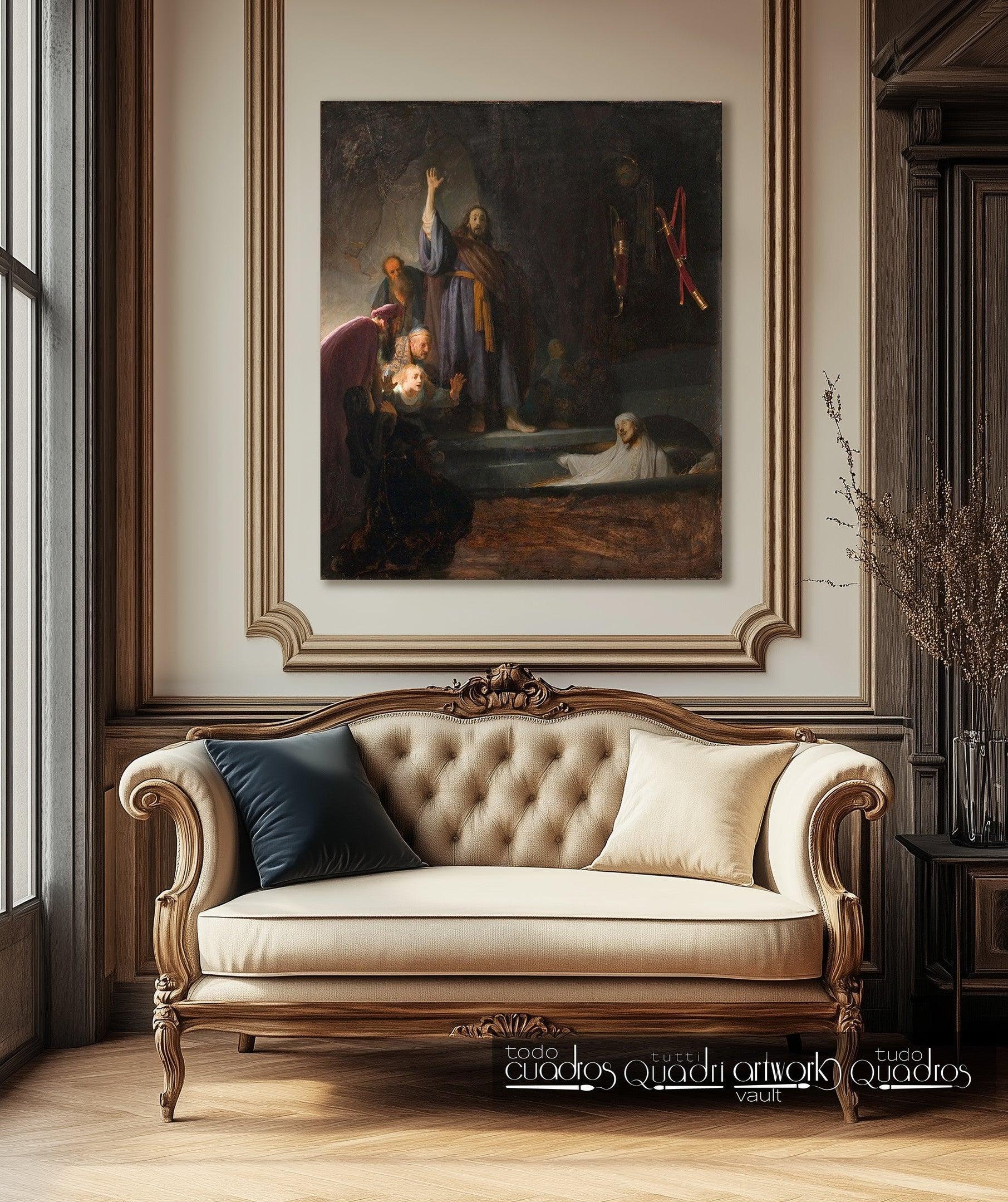 La Résurrection de Lazare, Rembrandt