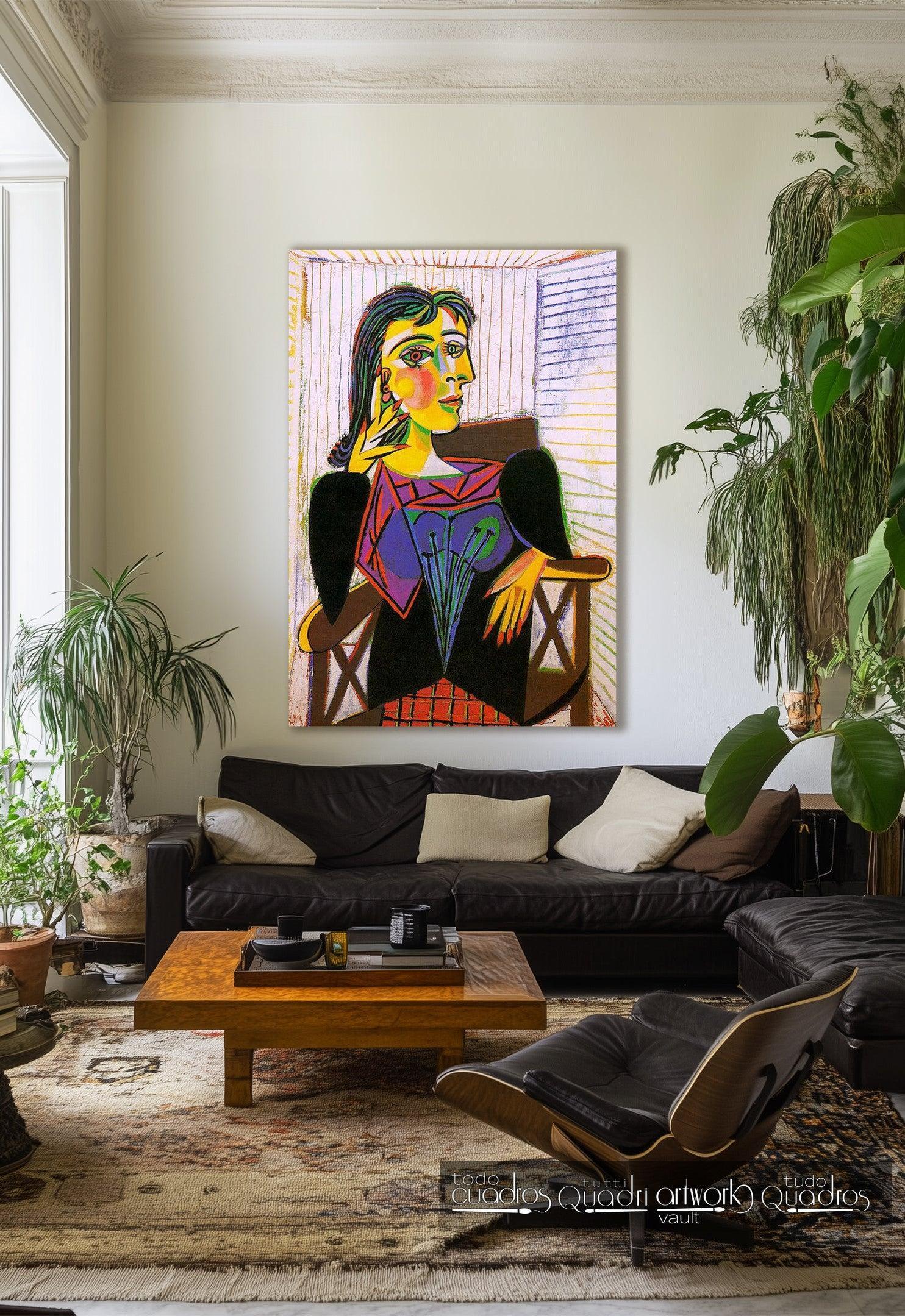Portrait de Dora Maar, Picasso
