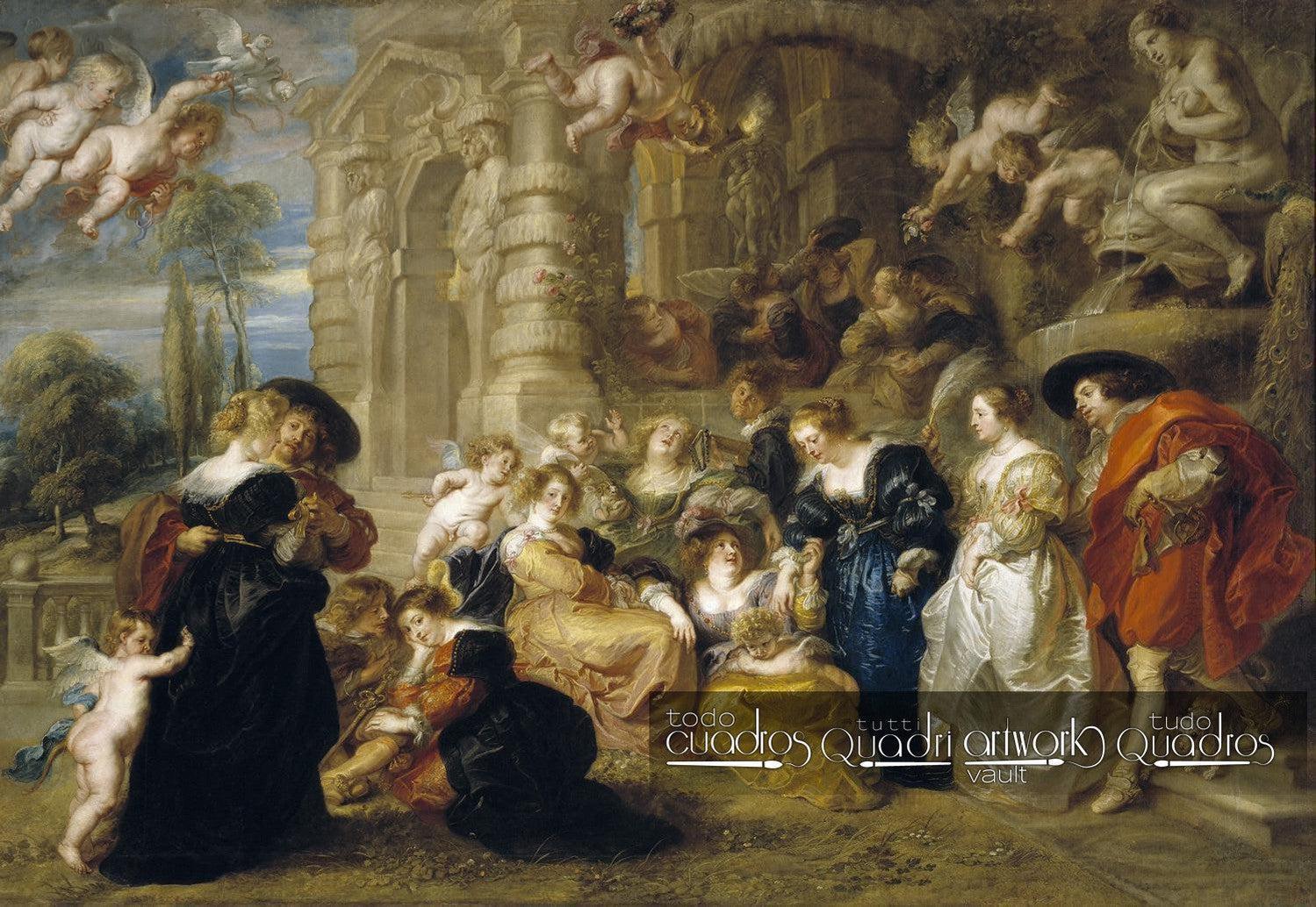 Le Jardin d'Amour, Rubens