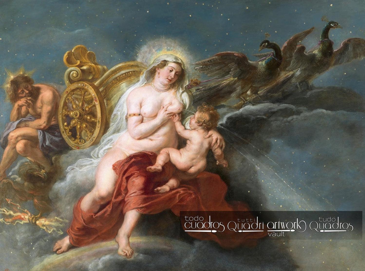 L'Origine de la Voie lactée, Rubens
