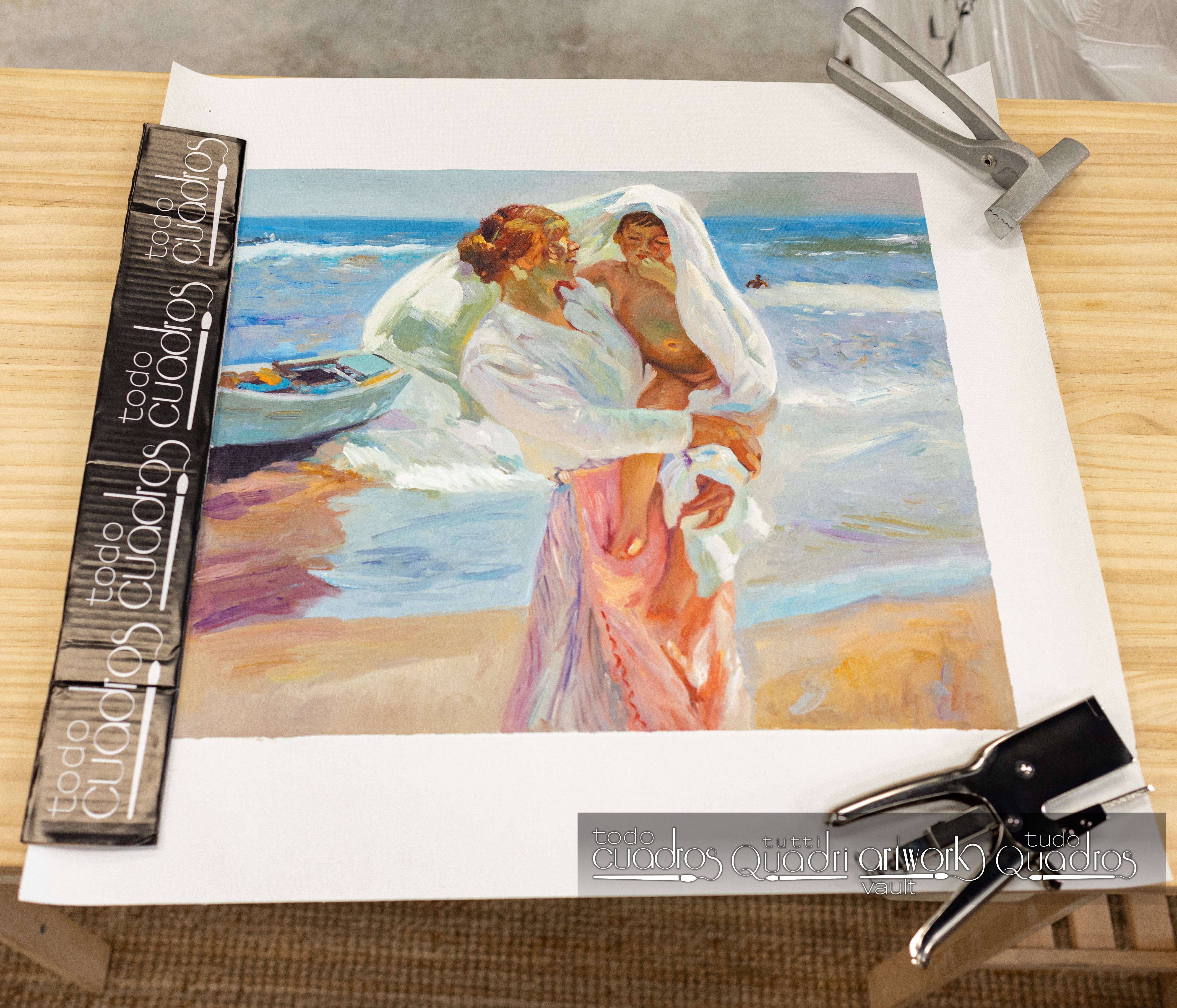 La Sortie du bain, Sorolla