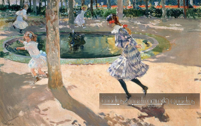 Sautant à la corde, Sorolla