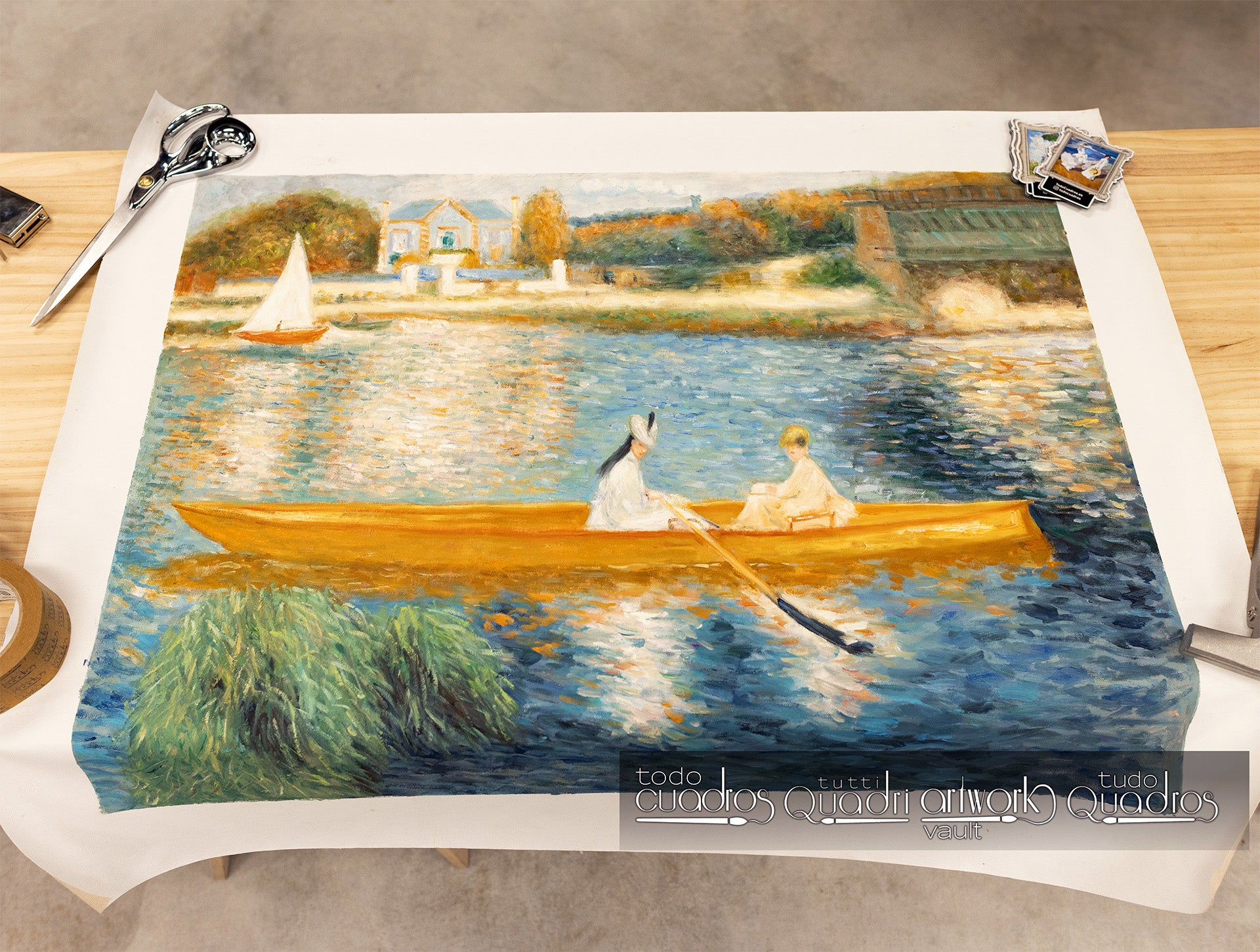 La Seine à Asnières, Renoir