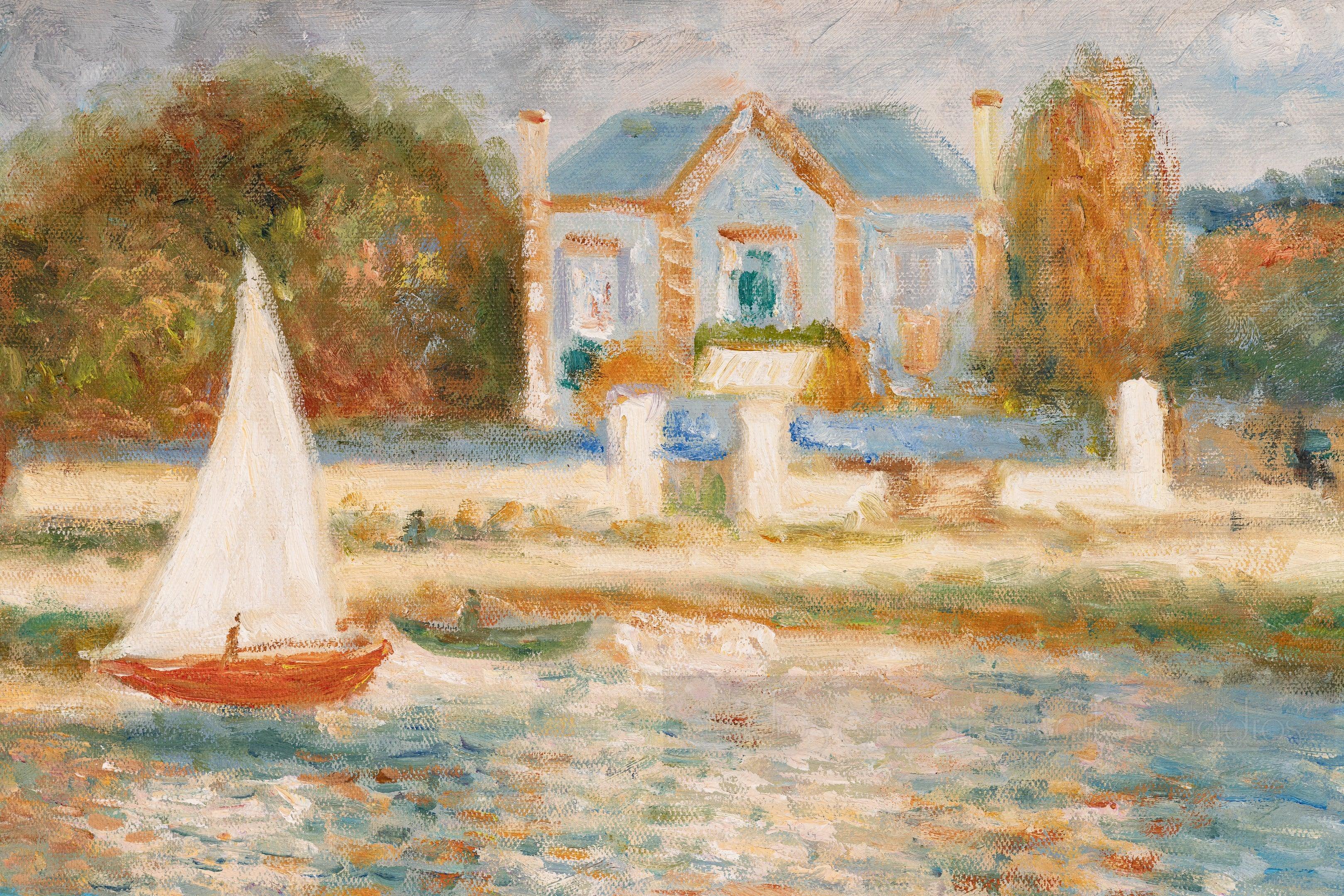 La Seine à Asnières, Renoir