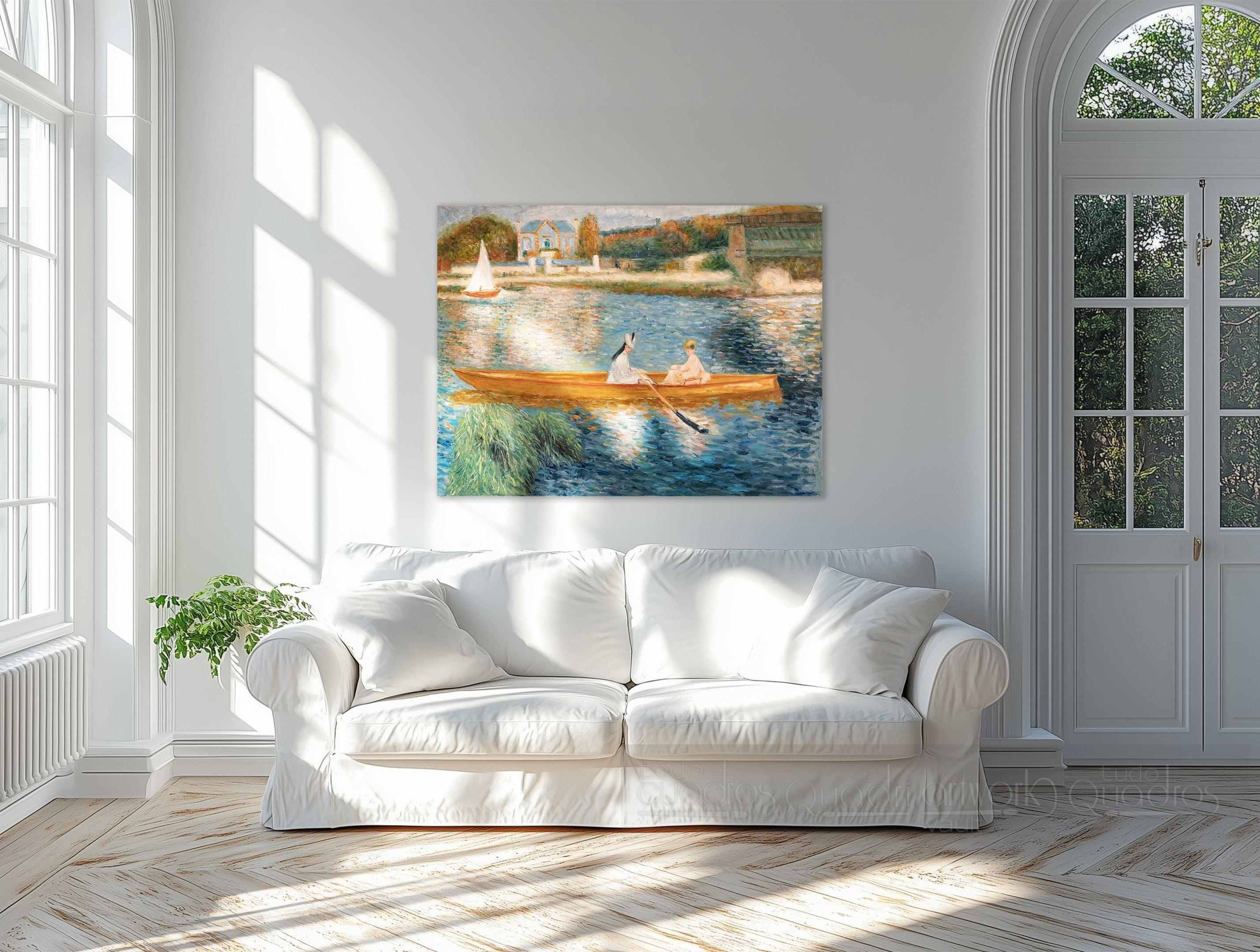 La Seine à Asnières, Renoir