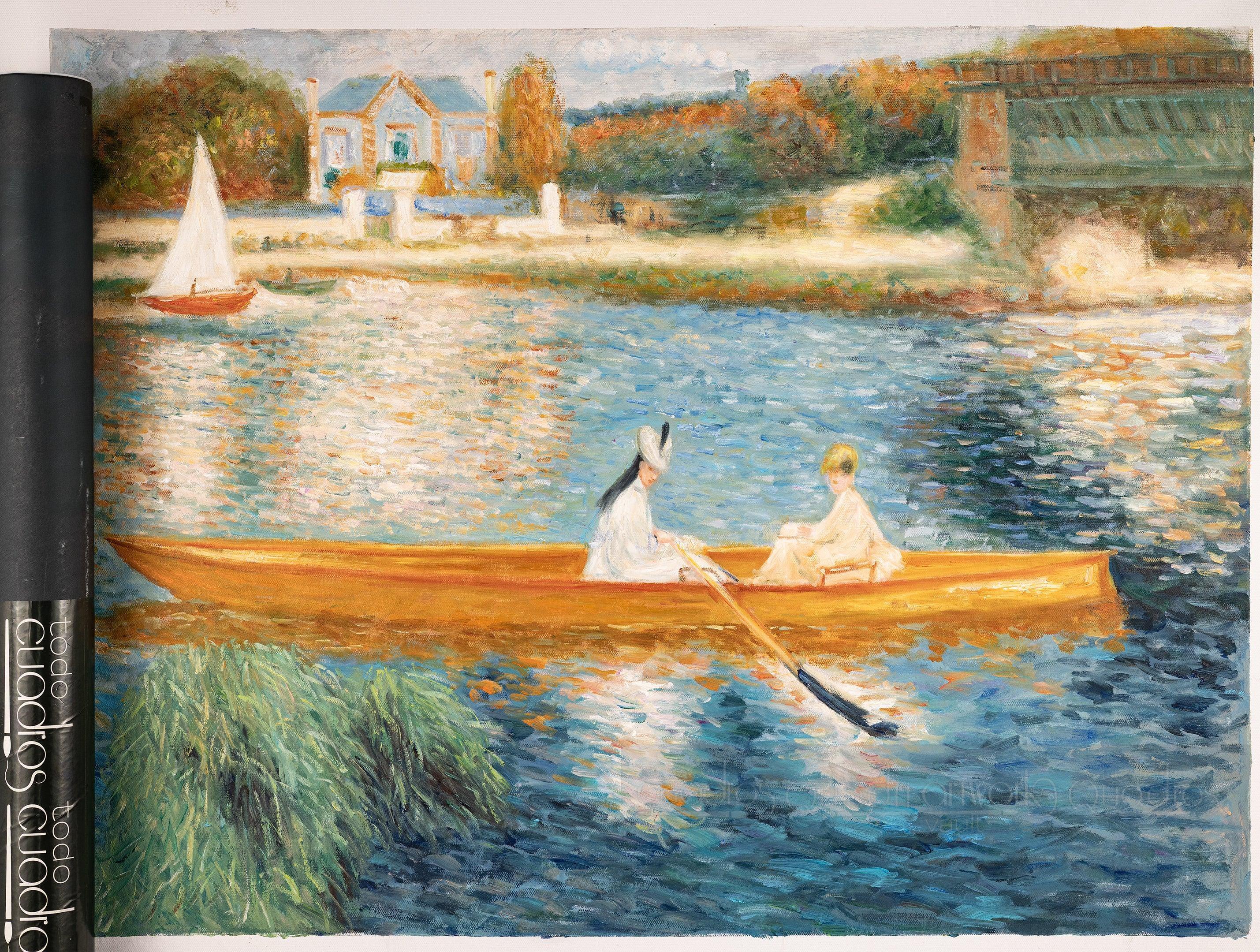 La Seine à Asnières, Renoir