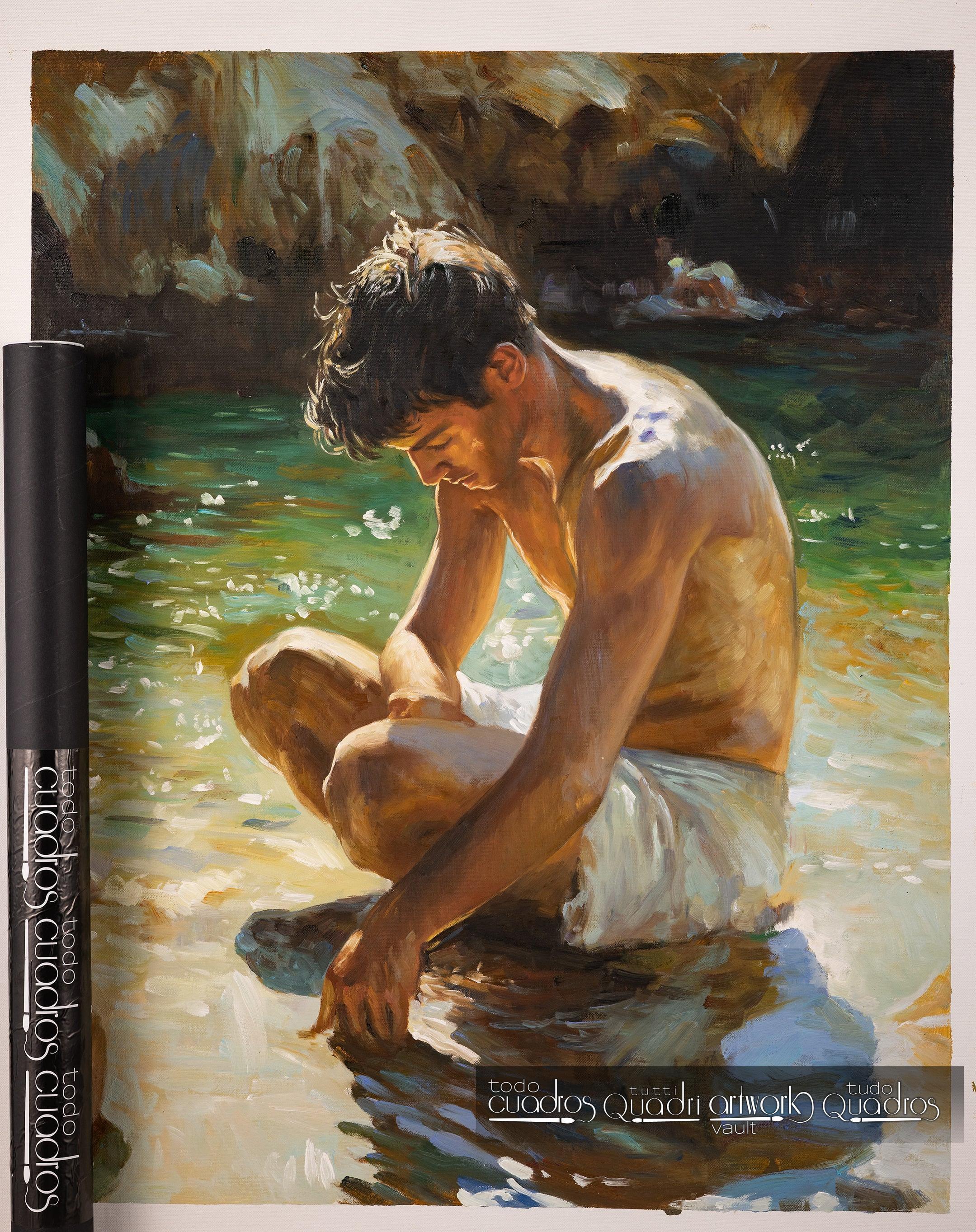 Sous le soleil de la crique, style Sorolla