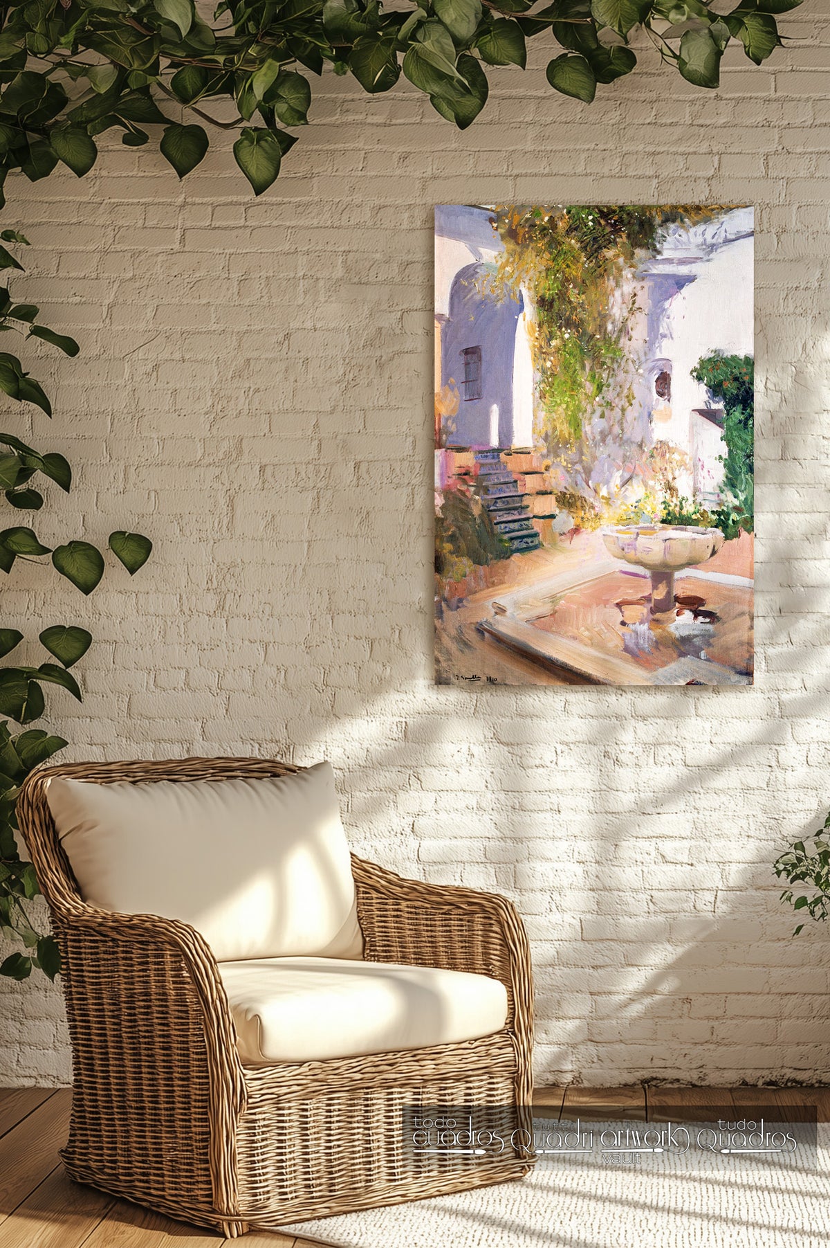 Grotte de jardin, Alcazar de Séville, Sorolla