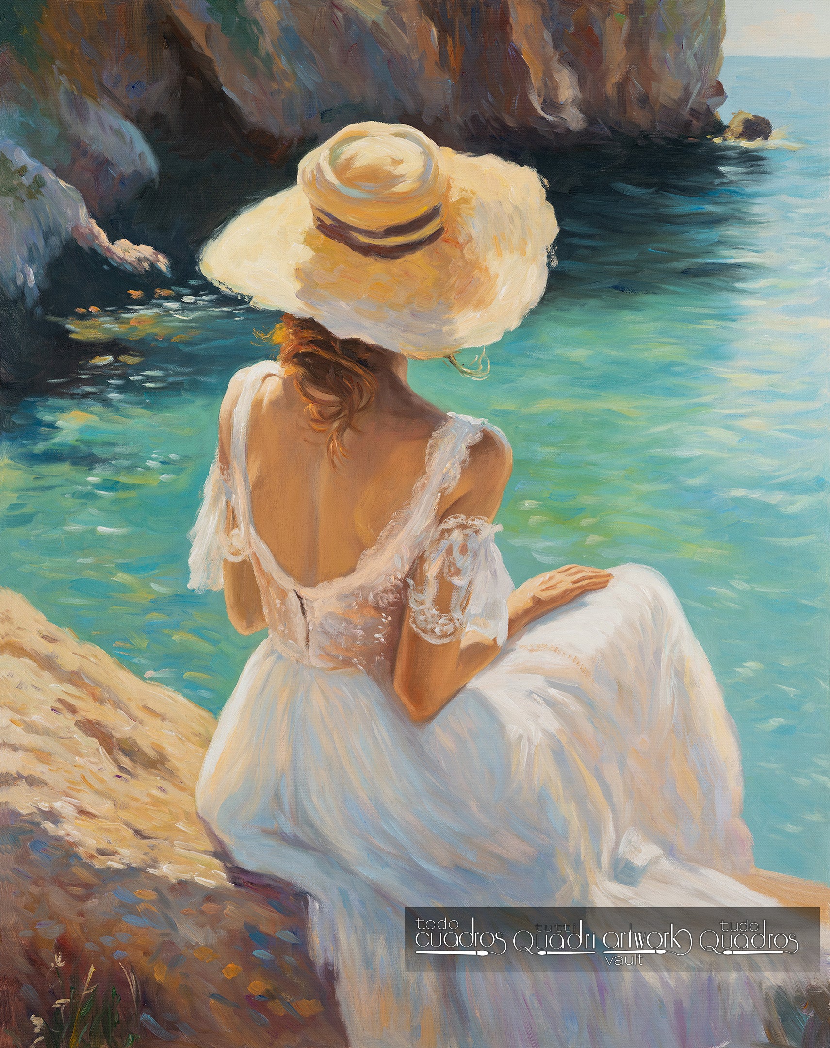 Brise de dentelle, style Sorolla