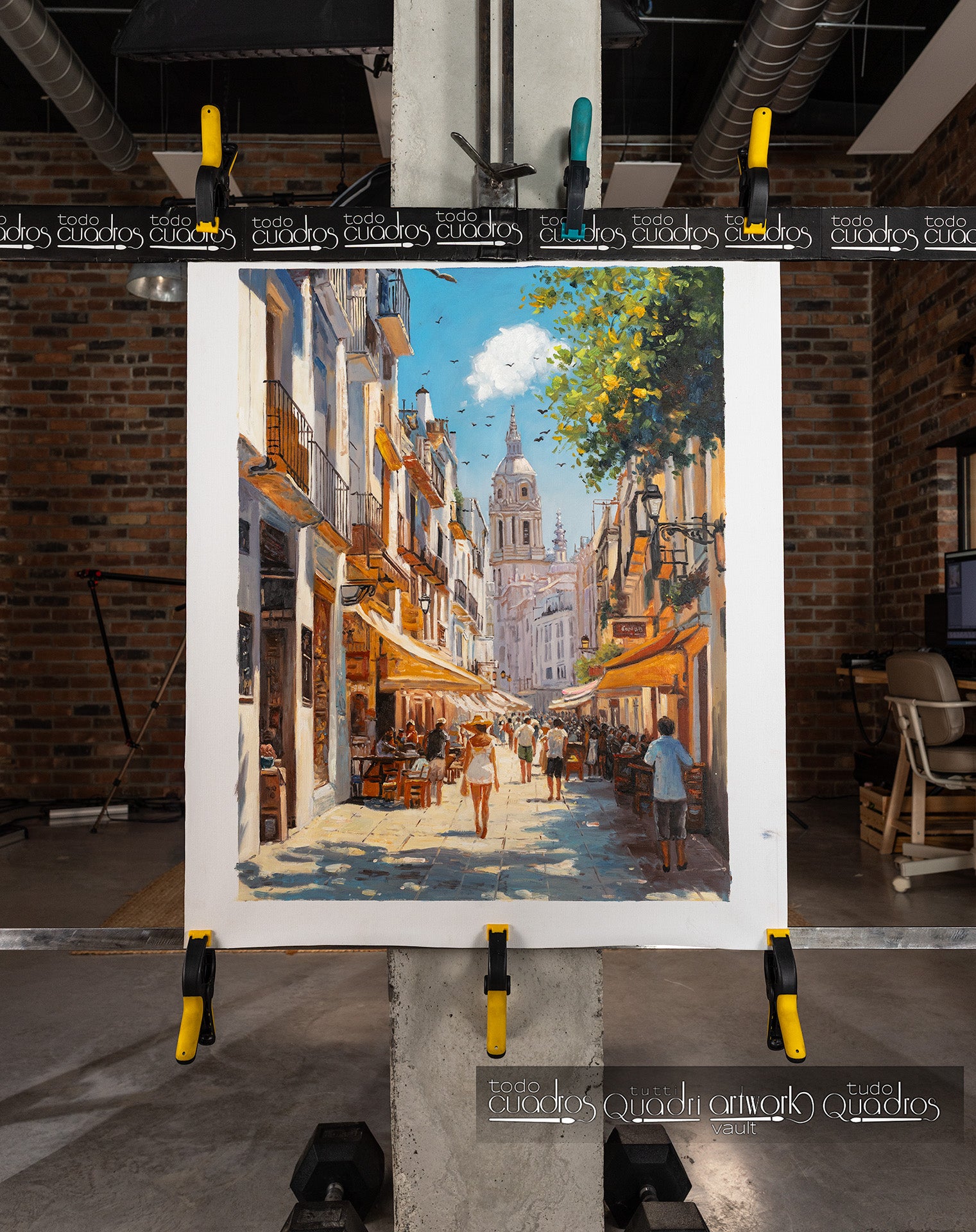 Ville de soleil et de chaux, style Sorolla