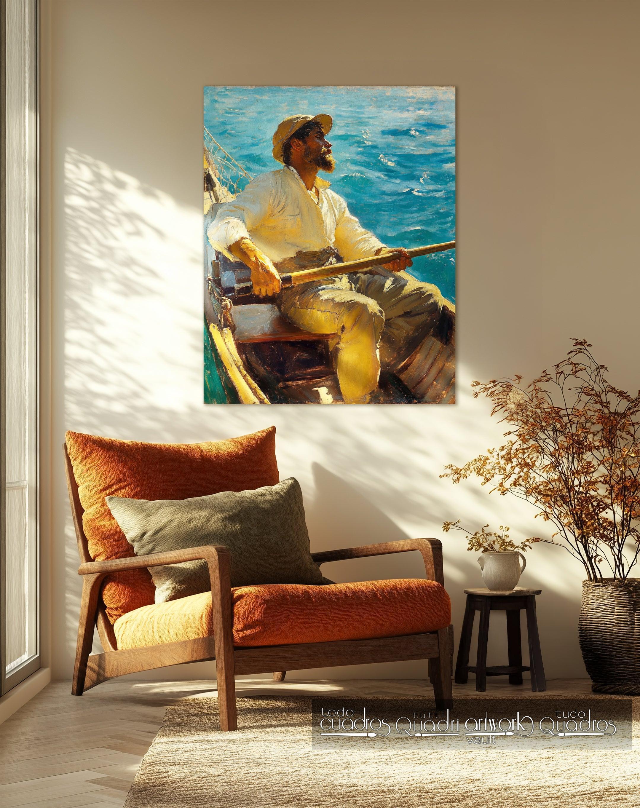 Lumière et sel marin, style Sorolla