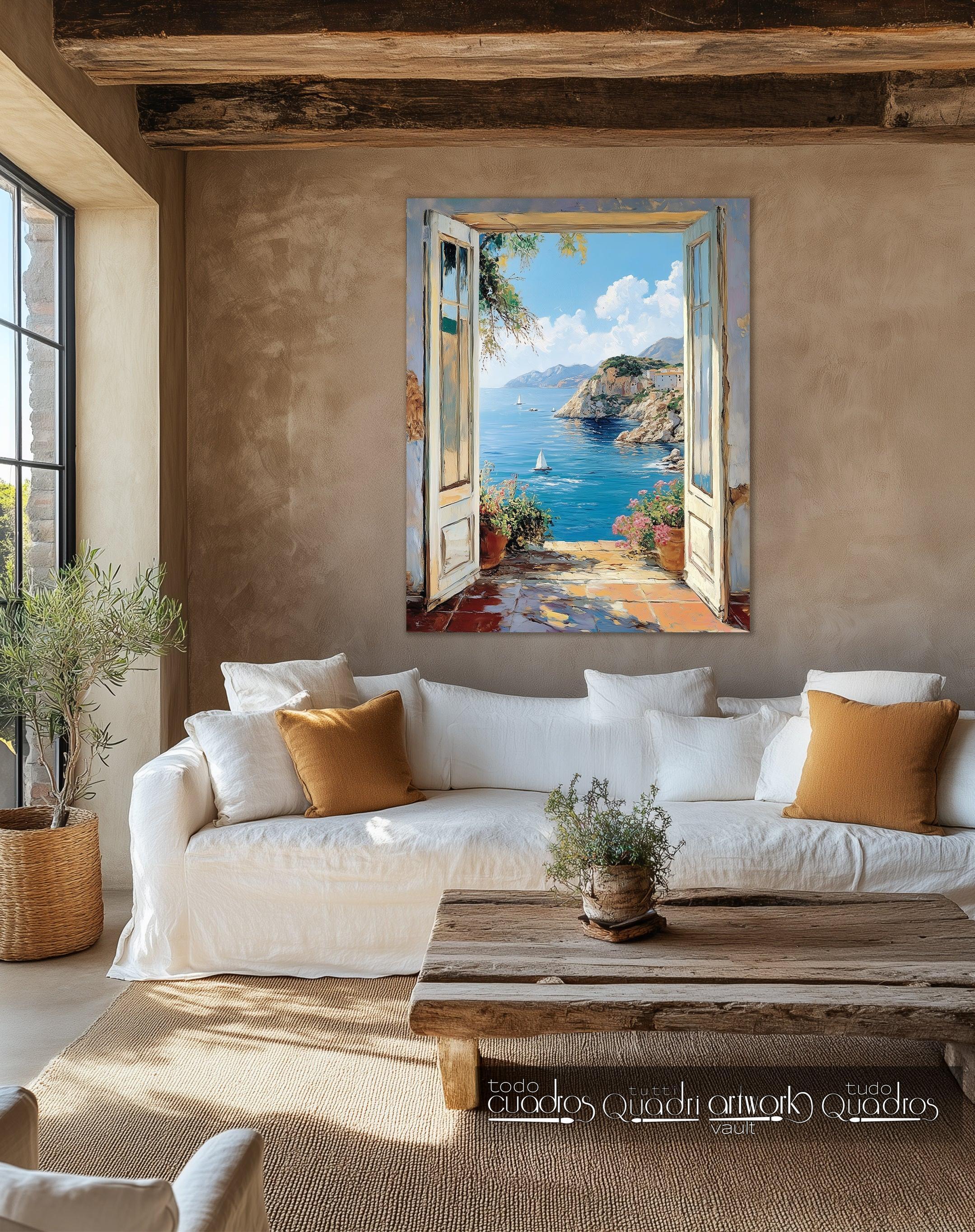 Porte sur la Méditerranée, style Sorolla