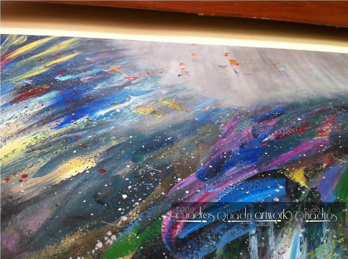 Tableau "Eau-neige" <br /> A. Croxatto