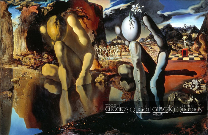 Métamorphose de Narcisse, Dalí