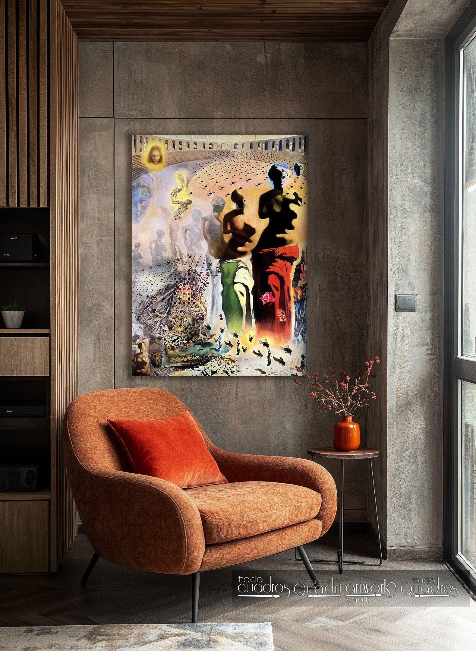 Le Torero hallucinogène, Dalí