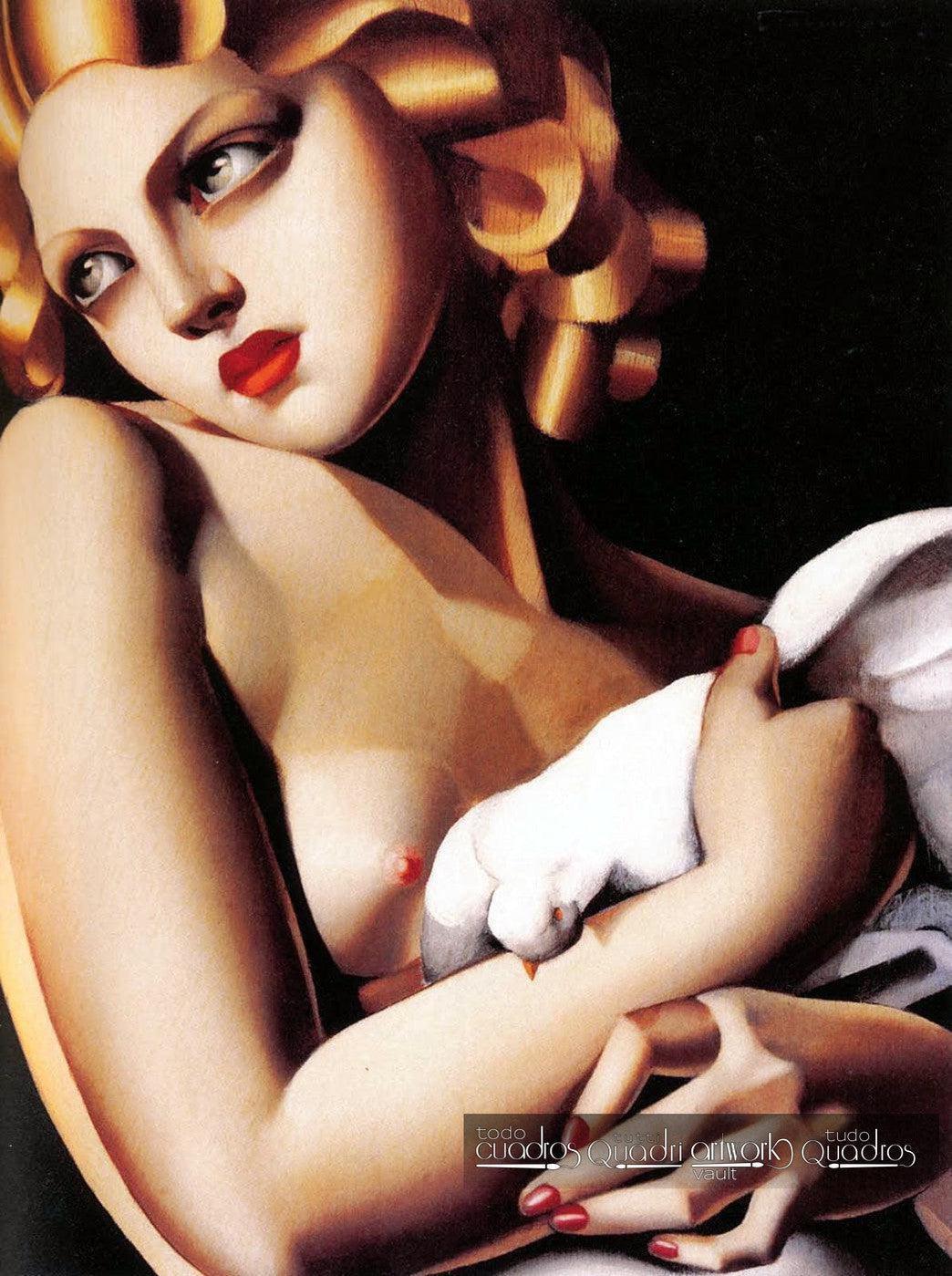 Femme à la colombe, Lempicka