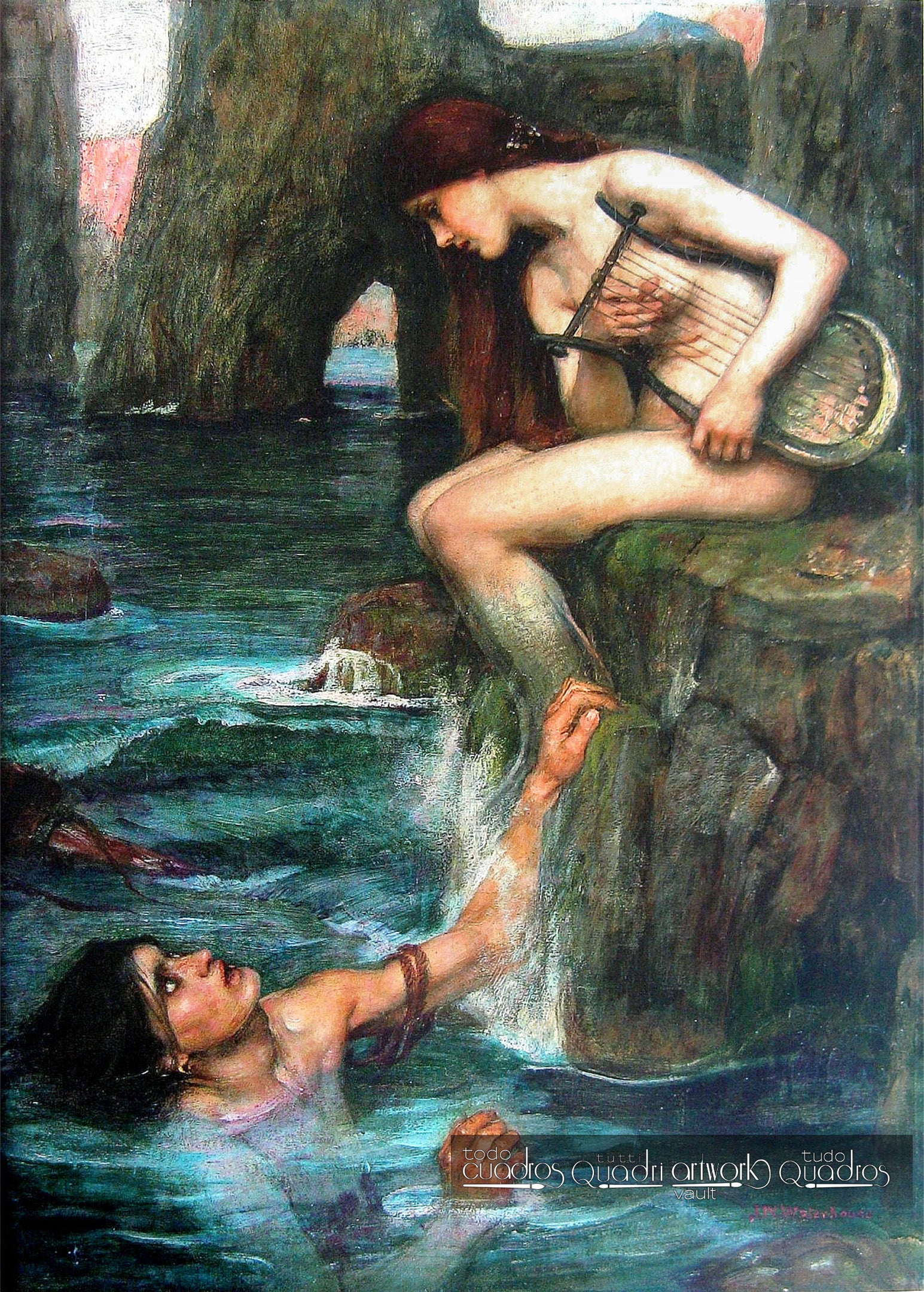 La Sirène, Waterhouse